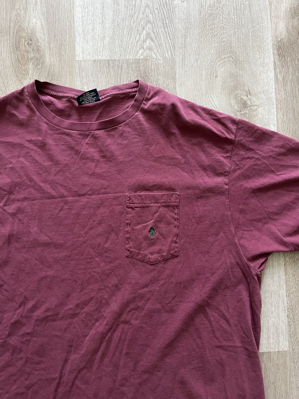 Polo Ralph Lauren Vintage 90s Polo by Ralph Lauren Small Pony Pocket Tee Size US XL / EU 56 / 4 - 5 Thumbnail