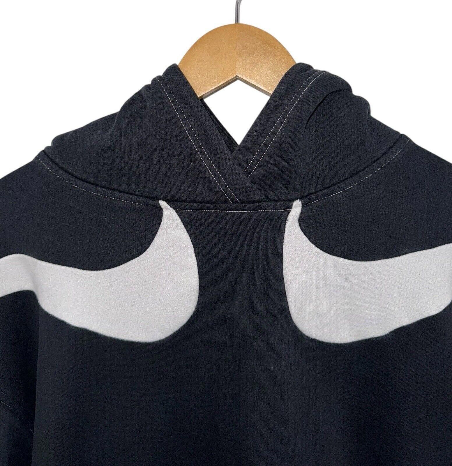 Nike Nike Womens Double Swoosh Contrast Stitching Hoodie Sz XL Size XL / US 12-14 / IT 48-50 - 2 Thumbnail