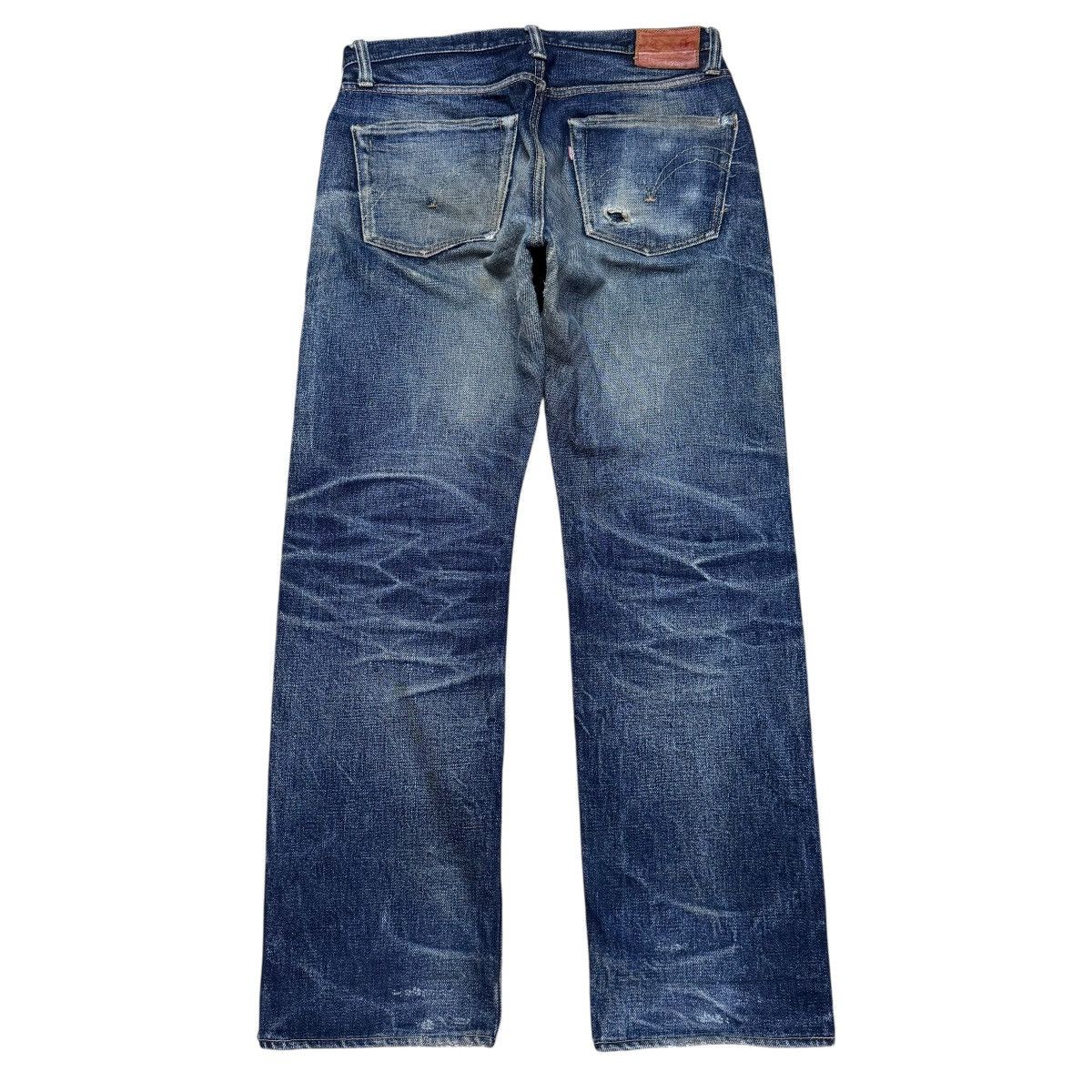 Samurai Jeans 21oz Samurai S510xx Denim Selvedge Jeans Natural Fade Size US 34 / EU 50 - 2 Thumbnail