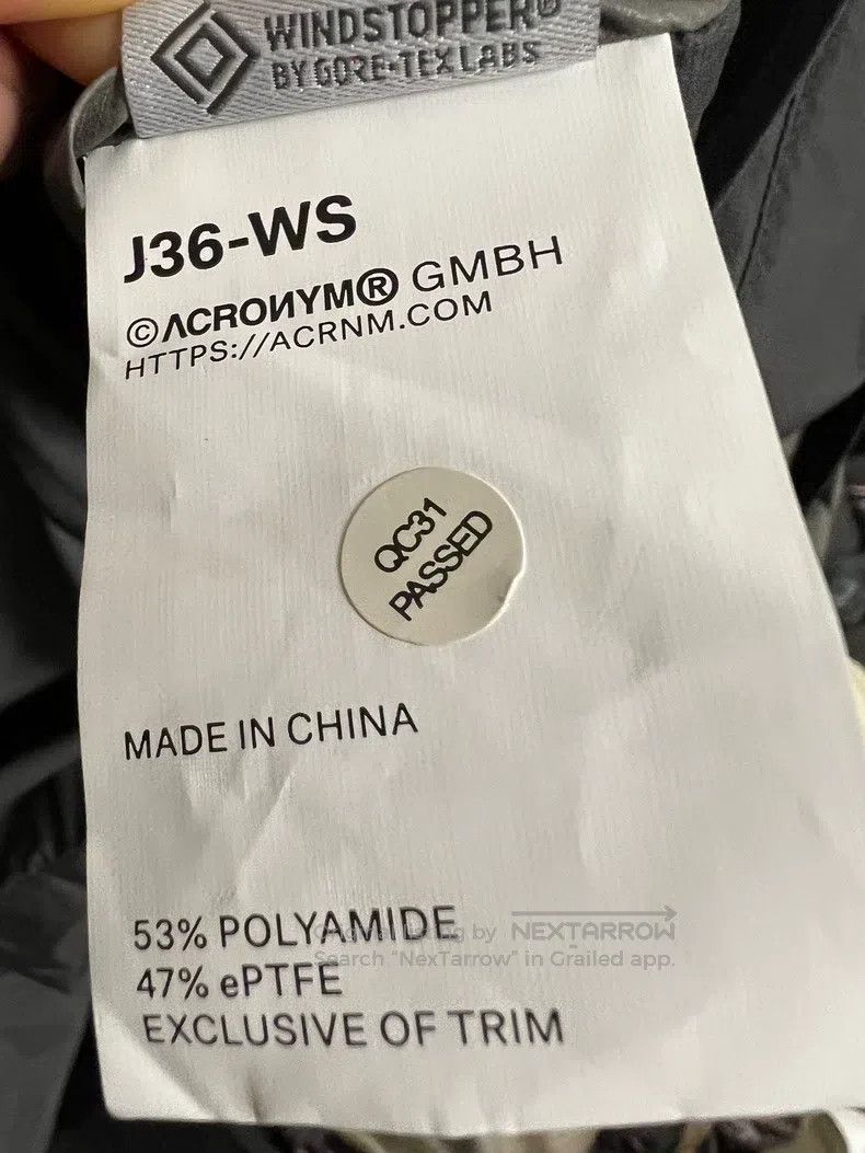 Acronym Acronym In Stock Shipped Immediately Size US M / EU 48-50 / 2 - 2 Thumbnail