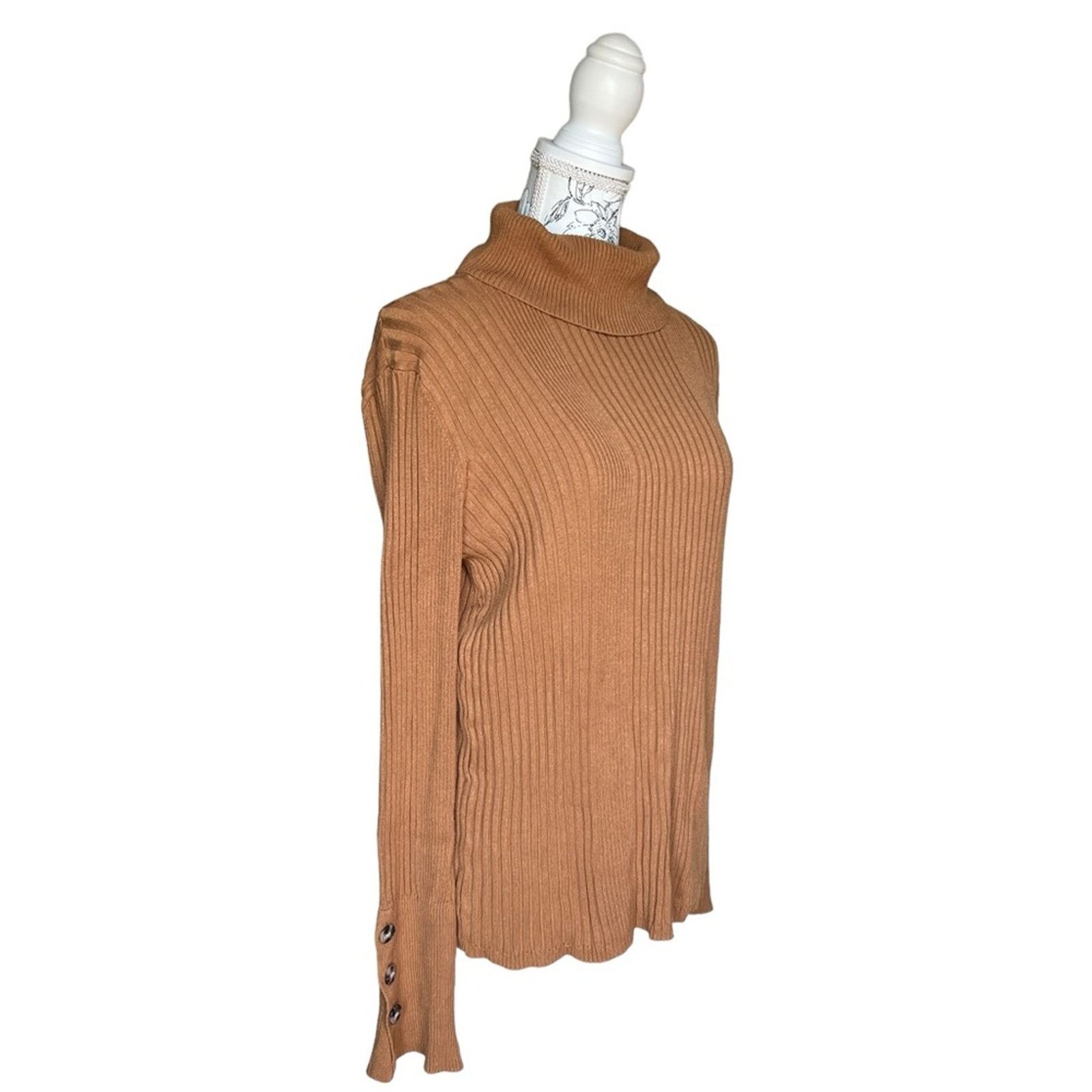 Other Long sleeve Turtleneck Sweater Size 2XL Size XXL / US 16-18 / IT 52-54 - 4 Thumbnail