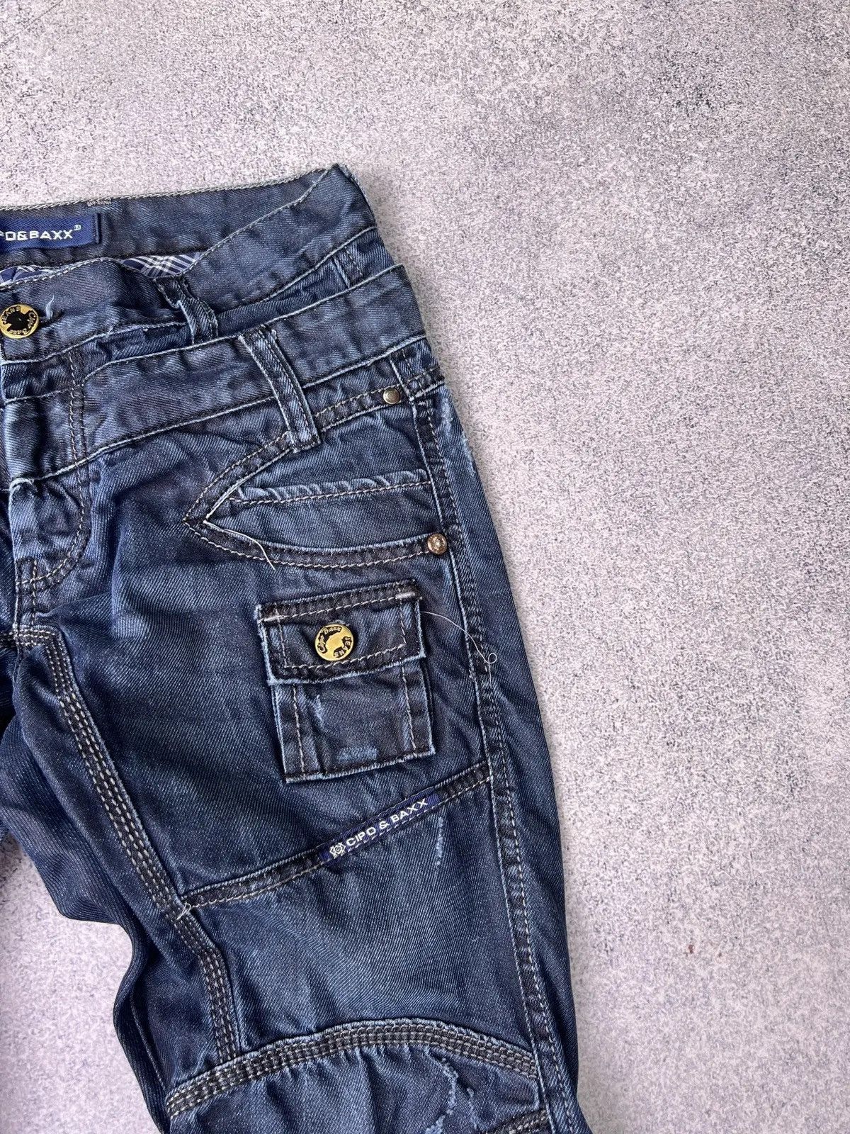 Japanese Brand × Vintage Vintage CipoBaxx Archival Japanese style Jeans Size US 32 / EU 48 - 5 Thumbnail