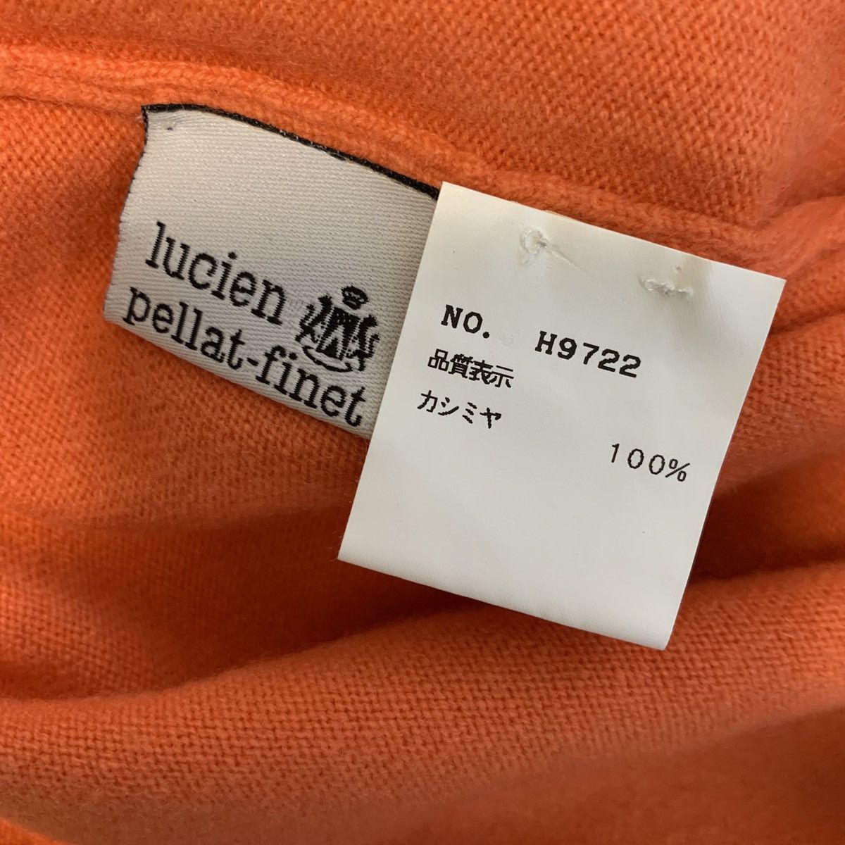 Lucien Pellat-Finet Lucien Pellat-Finet Archive Hemp Pattern Cashmere Knit Size US L / EU 52-54 / 3 - 5 Thumbnail
