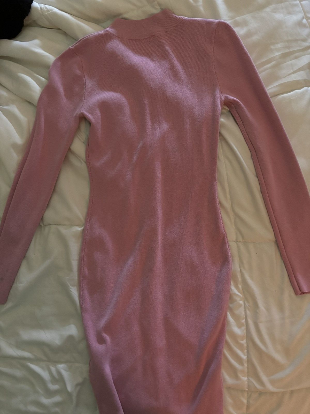 Other Pink Bodycon Dress With Corset Design Size Medium Size M / US 6-8 / IT 42-44 - 3 Thumbnail