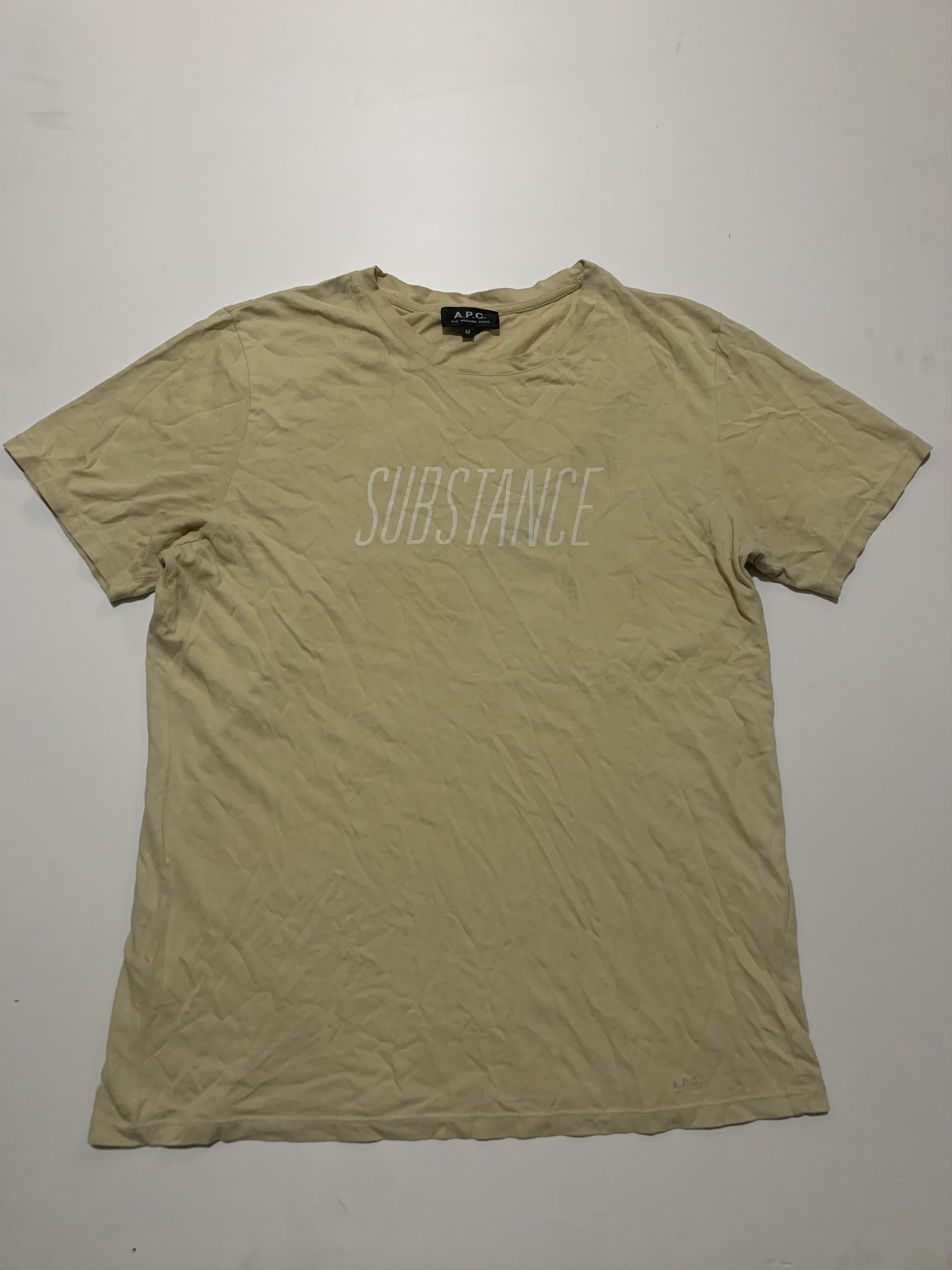 A.P.C. A.P.C. SUBSTANCE TEE Size US M / EU 48-50 / 2 - 1 Thumbnail