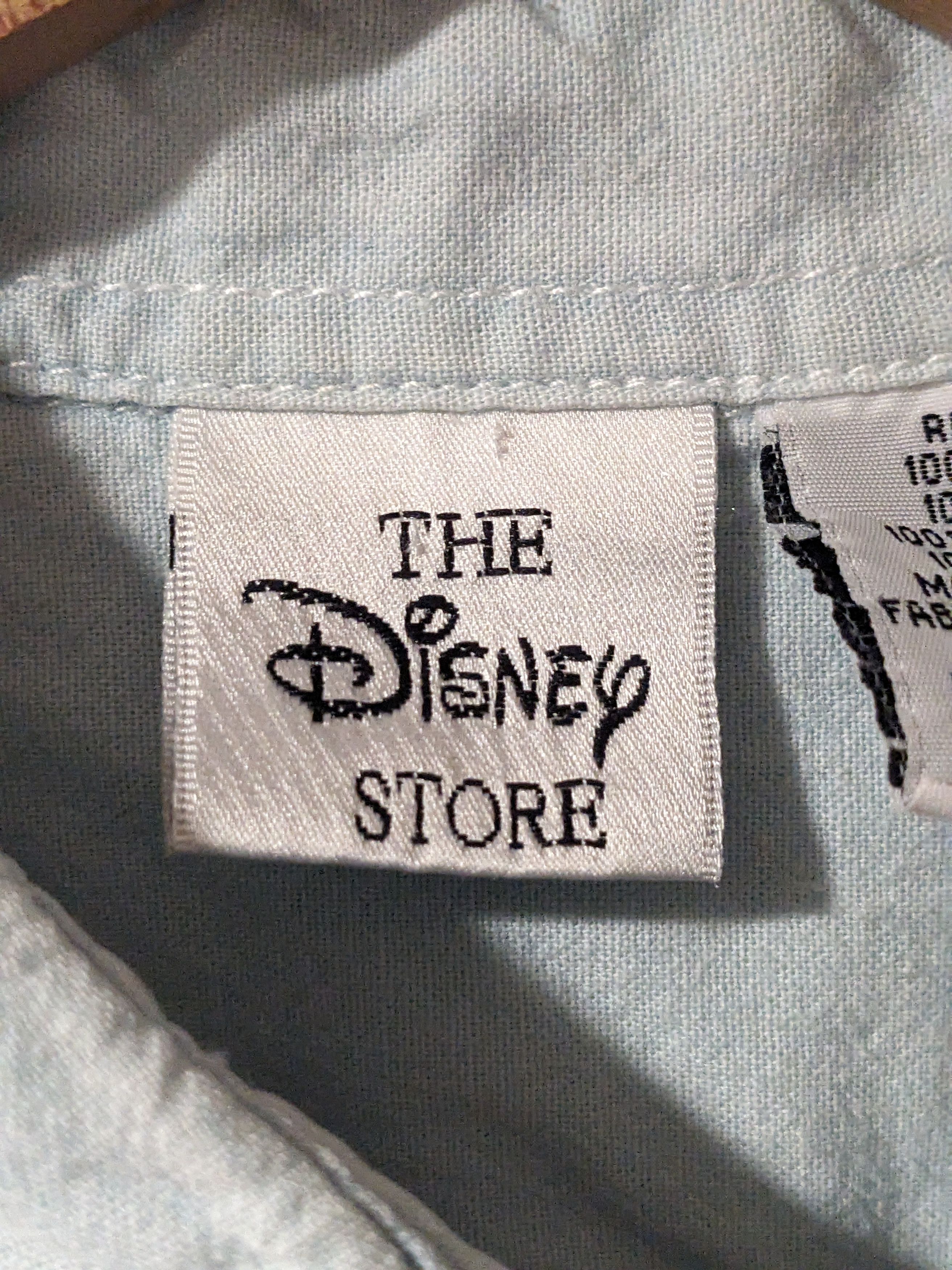 Disney Vintage 90s Disney Winnie the Pooh Eeyore Button Up Shirt Size L / US 10 / IT 46 - 5 Thumbnail