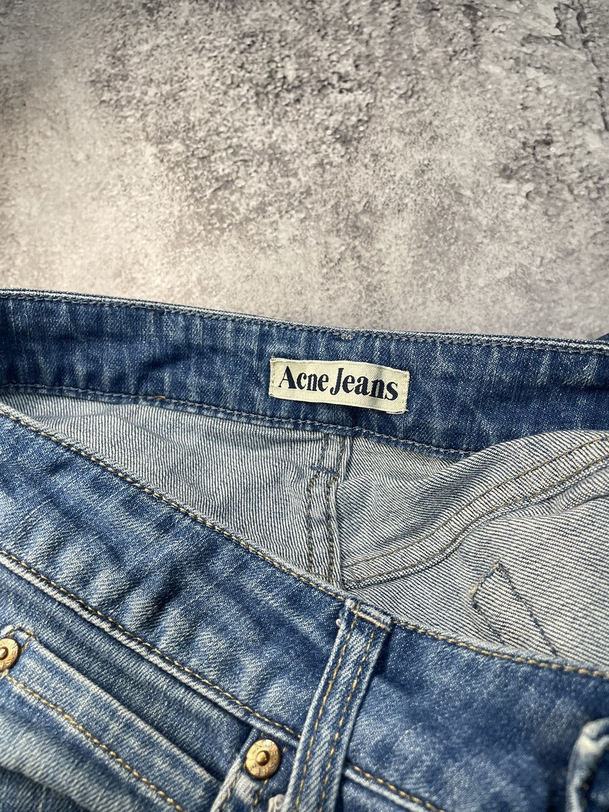 Acne Studios ACNE Blue Denim Skinny Pants Jeans 29x32 Size US 32 / EU 48 - 16 Thumbnail