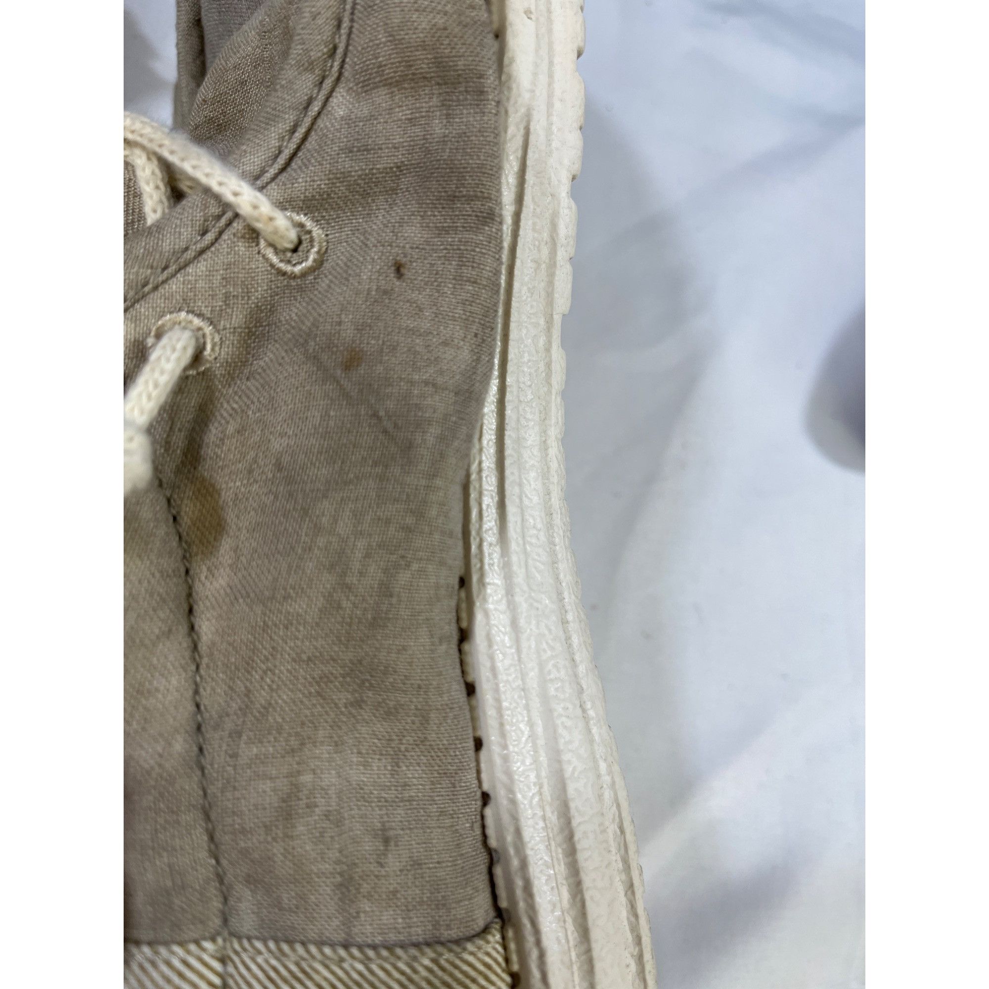 Other Hey Dude Wally Linen Men's Beige Slip-on Shoes Size 11 SKU 6 Size US 11 / EU 44 - 8 Thumbnail