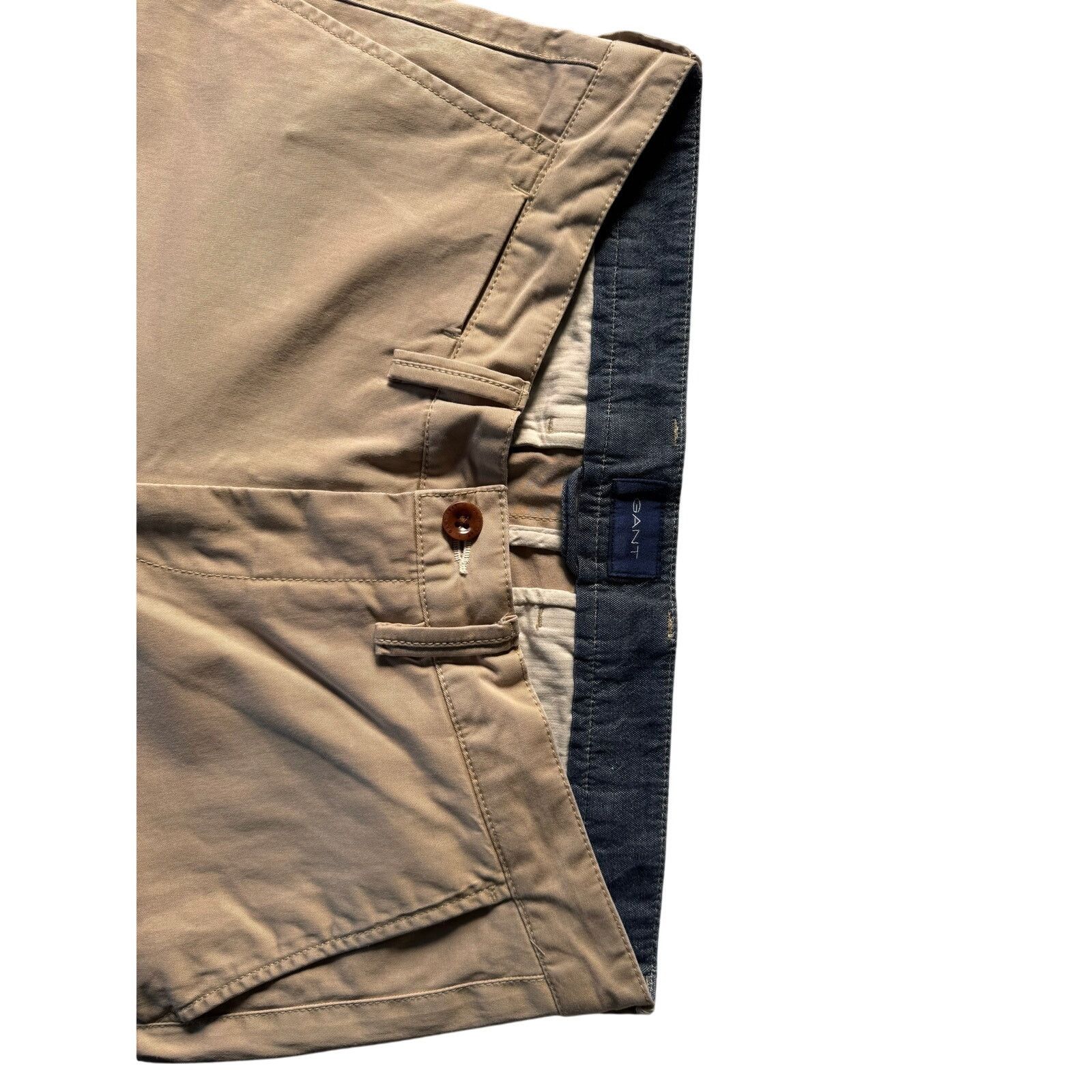 Gant GANT Beige Slim Fit Pants – W30 L34 – Like New – 98% Cotton Size US 30 / EU 46 - 6 Thumbnail