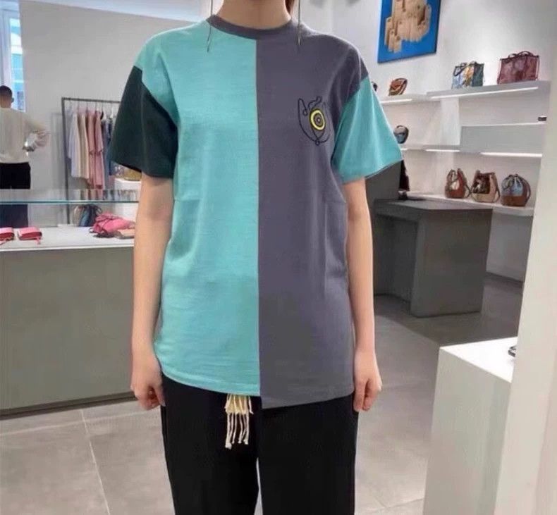 Loewe Loewe Patchwork eye print cotton round neck short sleeve T Size S / US 4 / IT 40 - 9 Thumbnail