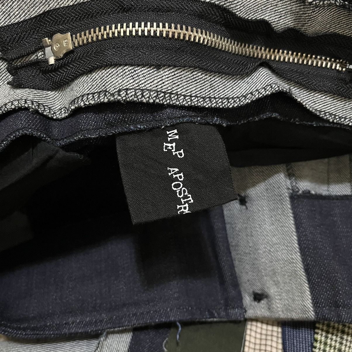 Japanese Brand MEP APOSTROPHE (T) ME PATCHWORK FLARED UNCLE ZIP DENIM PANTS Size US 32 / EU 48 - 14 Thumbnail