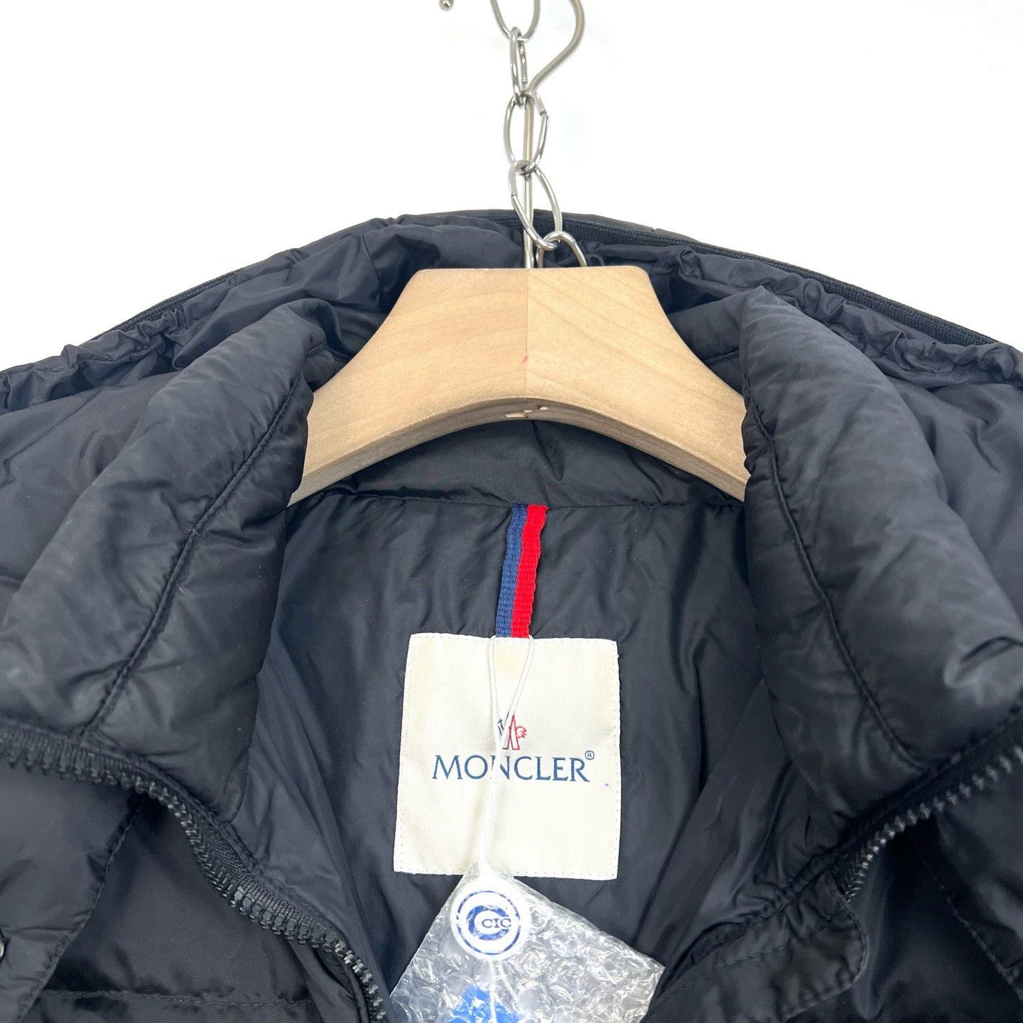 Moncler Moncler Black Sleeve Pocket Zippered Hooded Long Down Jacket Size US S / EU 44-46 / 1 - 4 Thumbnail