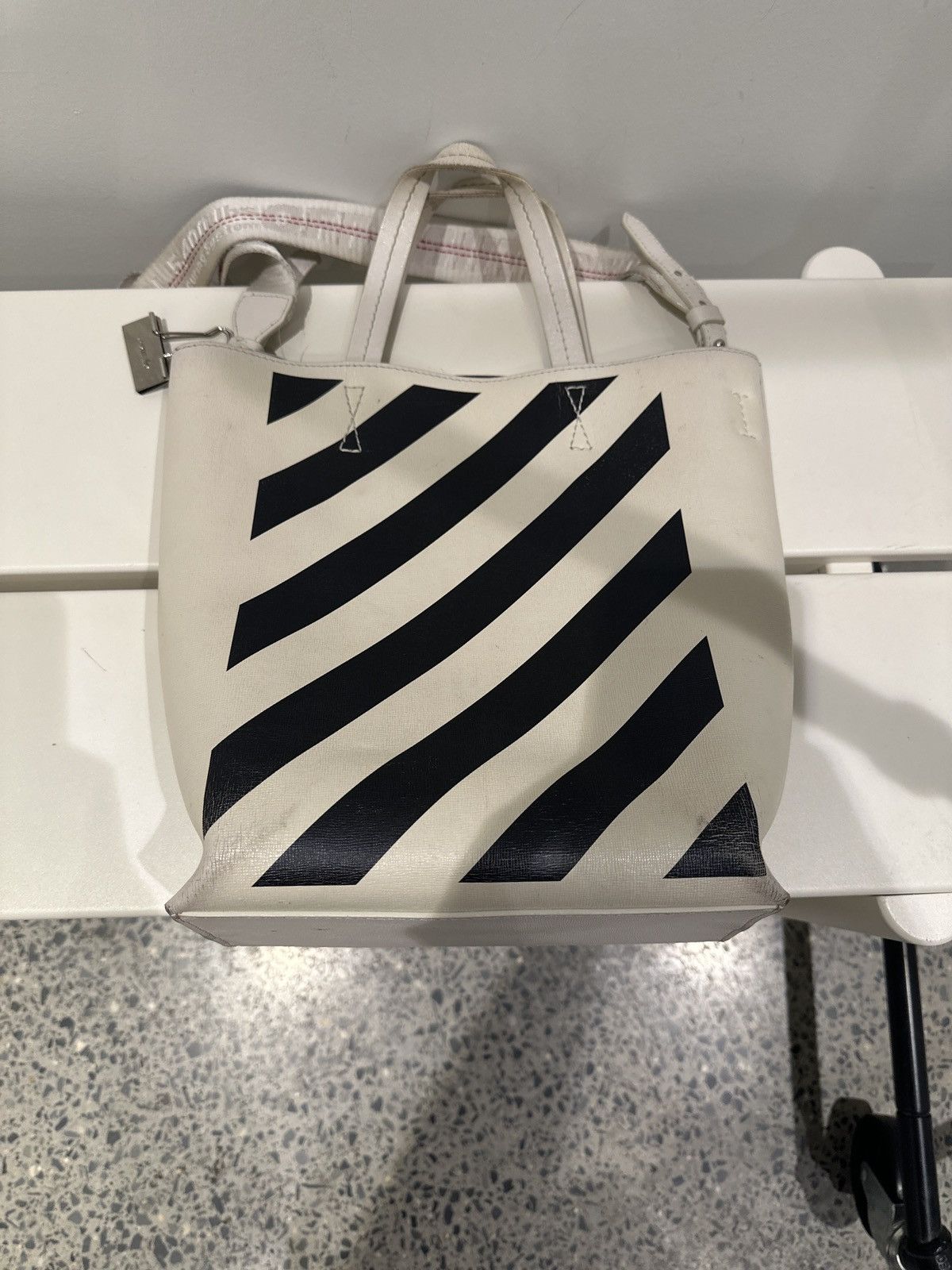Off-White Off-White diagonal white tote Size ONE SIZE - 7 Thumbnail
