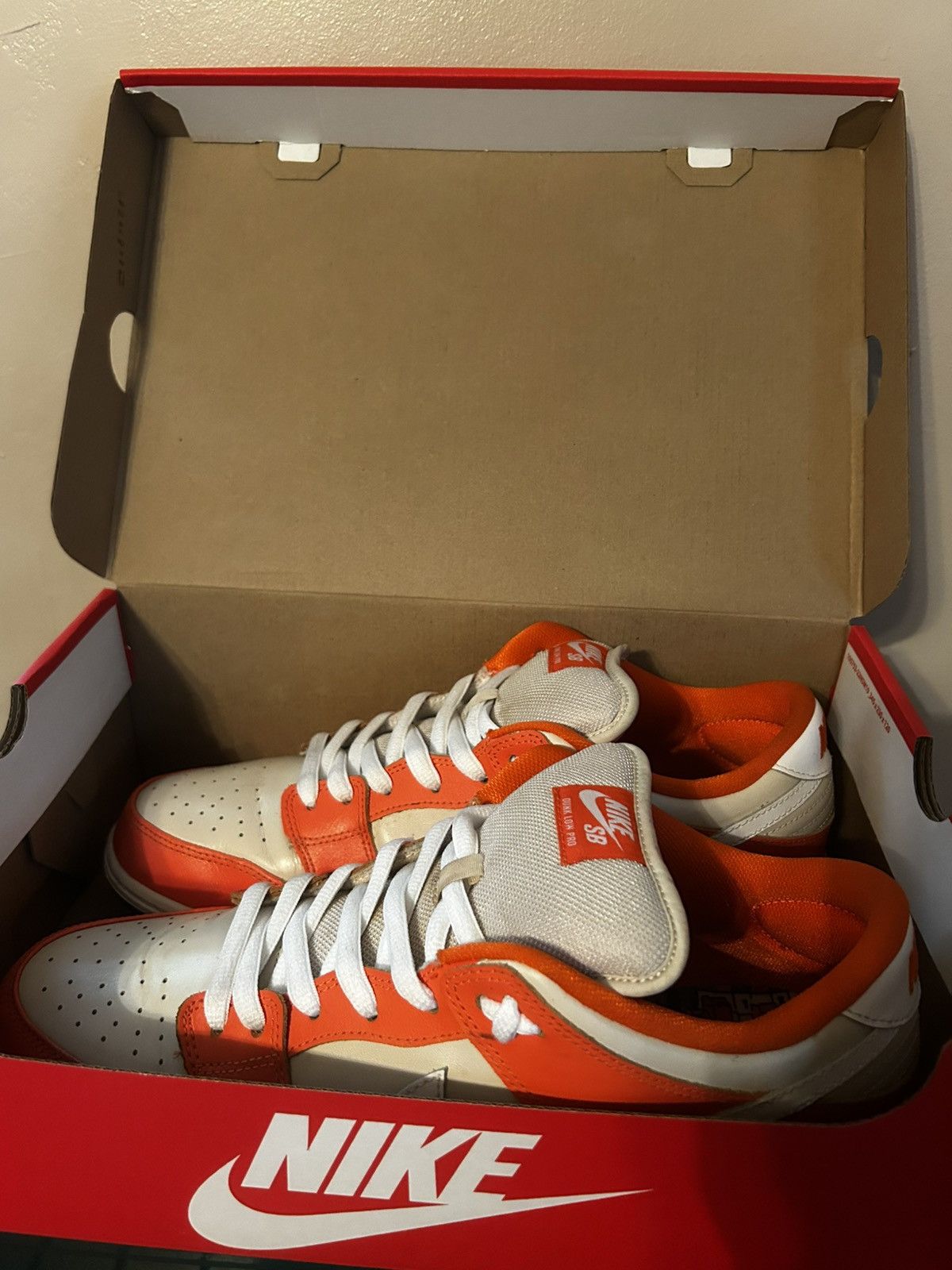 Nike Nike SB Dunk Low Orange Box Size US 13 / EU 46 - 4 Thumbnail