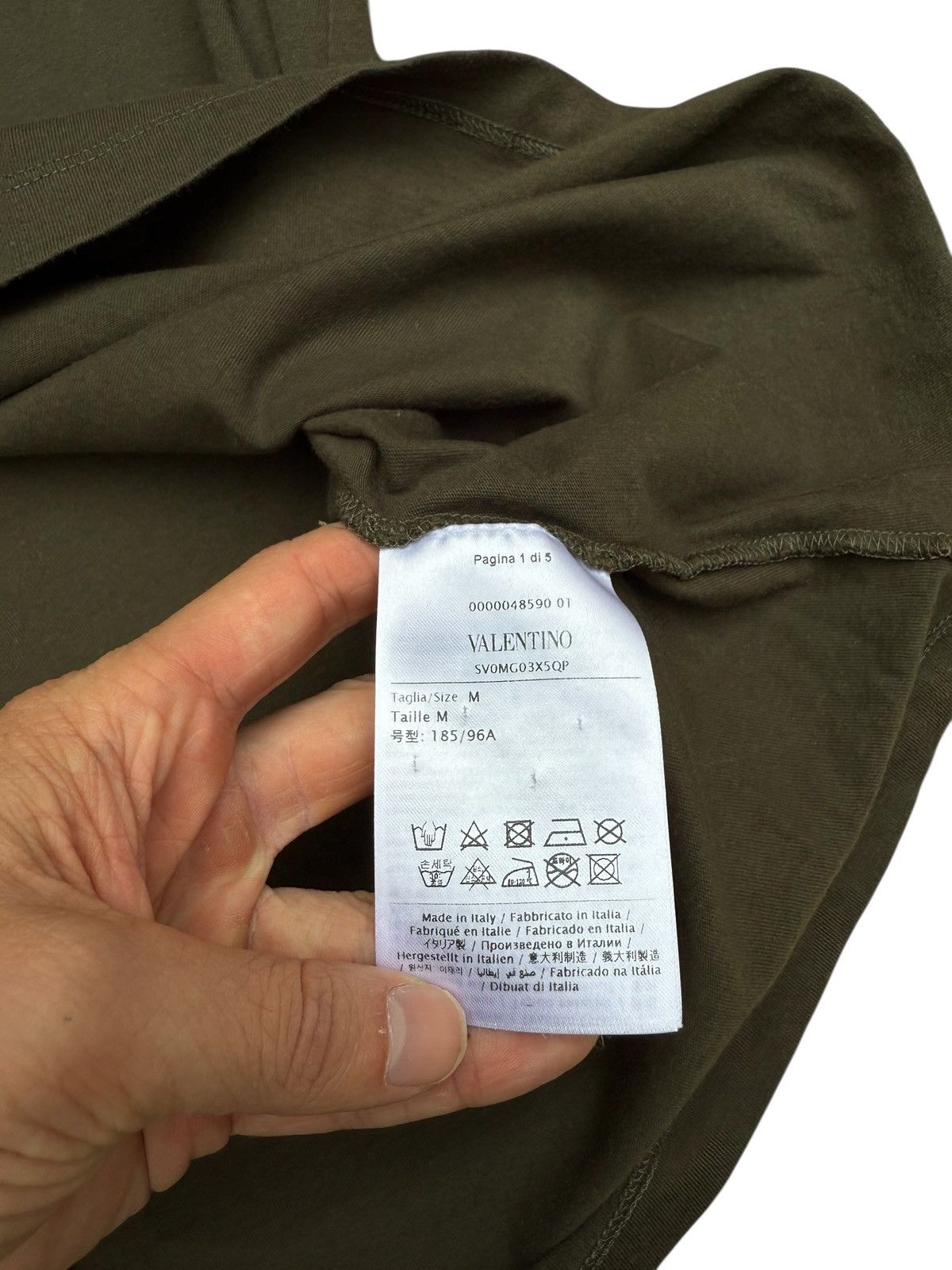 Undercover × Valentino Valentino undercover t shirt Size US S / EU 44-46 / 1 - 7 Thumbnail