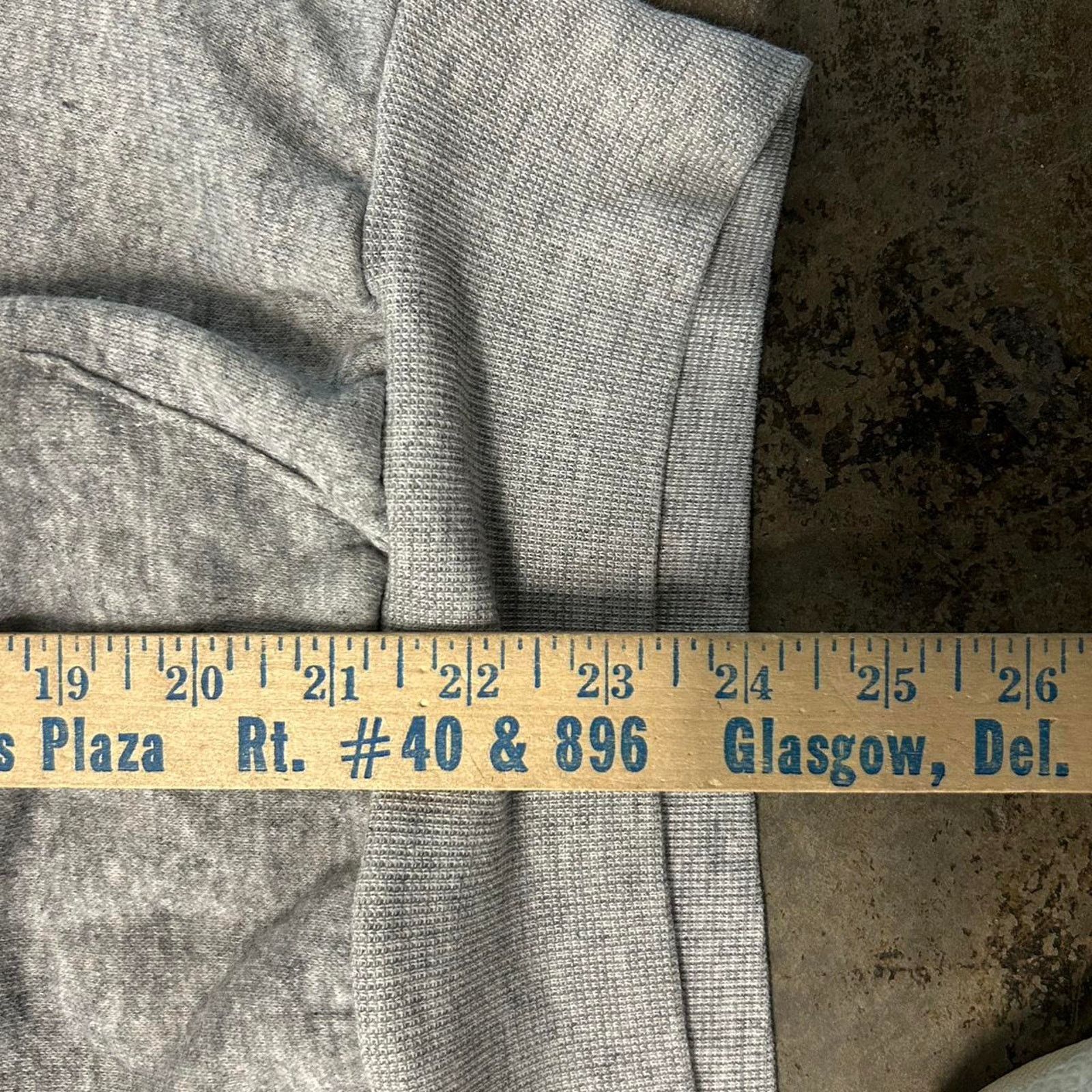 Velva Sheen VTG 70s Grey and red Union College hoodie Size US XL / EU 56 / 4 - 8 Thumbnail