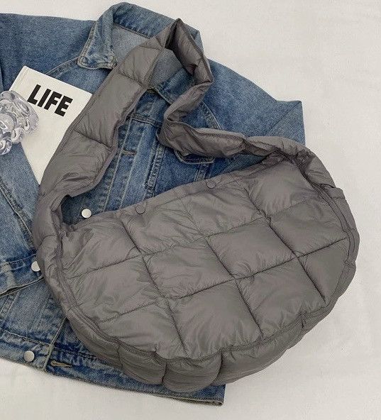 Japanese Brand × Vintage Retro y2k quilted hobo bag messenger bag Size ONE SIZE - 6 Thumbnail