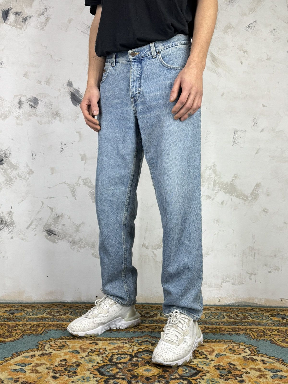 Vintage Vintage Blue Jeans Denim Pants Size S - M Size US 30 / EU 46 - 2 Thumbnail
