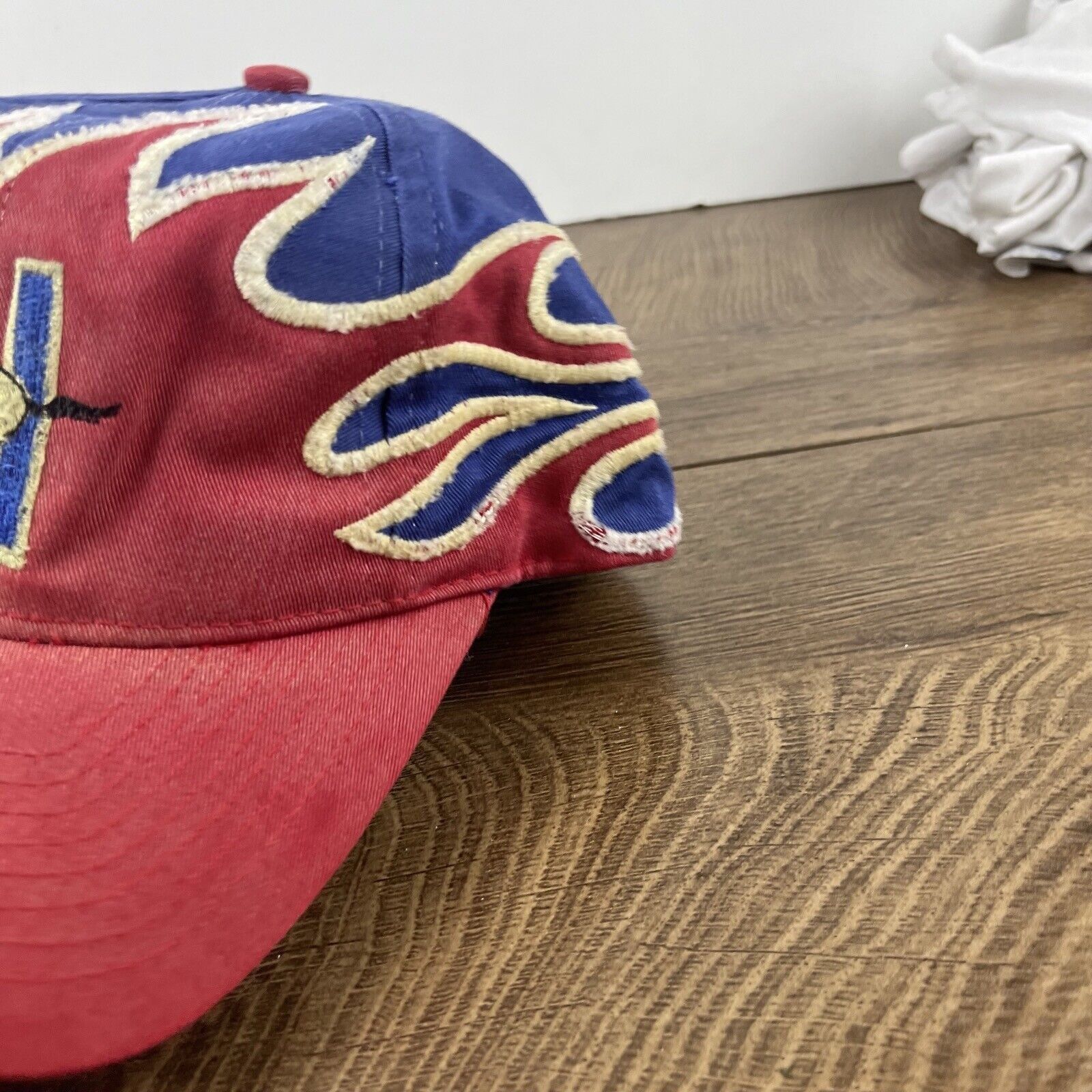 Other Mustangs Hat Randy #1 Mustang Hat Adjustable Hat Red Hat Adu Size ONE SIZE - 8 Thumbnail