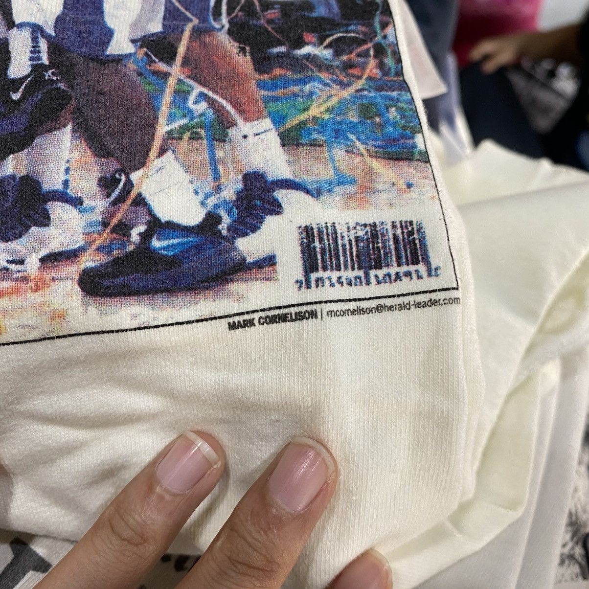 NBA × Vintage 2012 Vintage Kentucky Wildcats Newspapers T Size US L / EU 52-54 / 3 - 6 Thumbnail