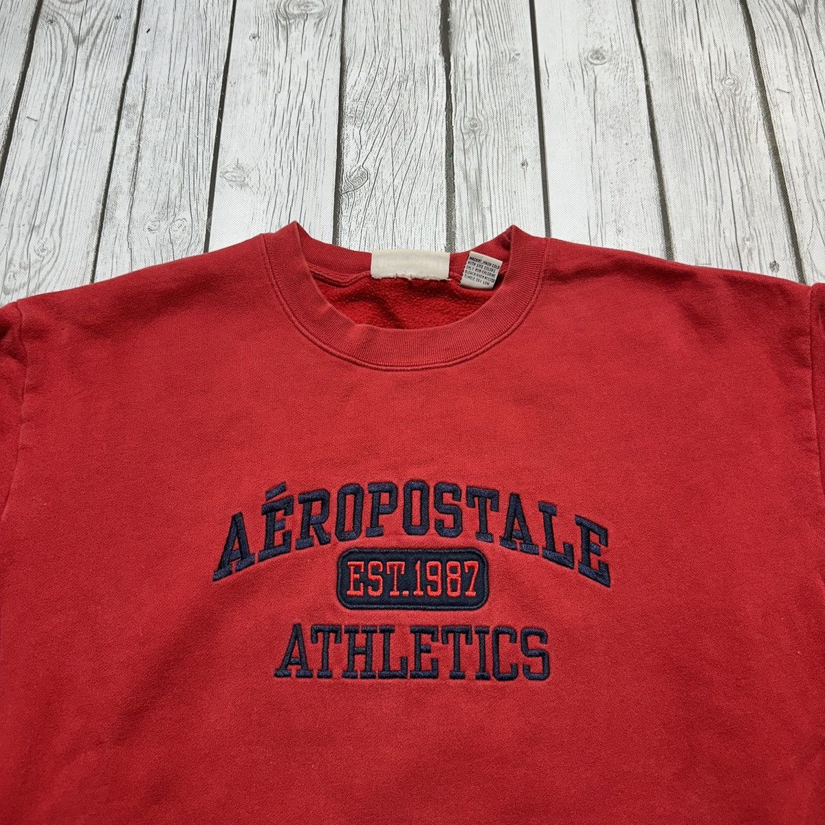 Aeropostale × Vintage Vintage Aeropostale Athletics sweatshirt Size US XL / EU 56 / 4 - 3 Thumbnail