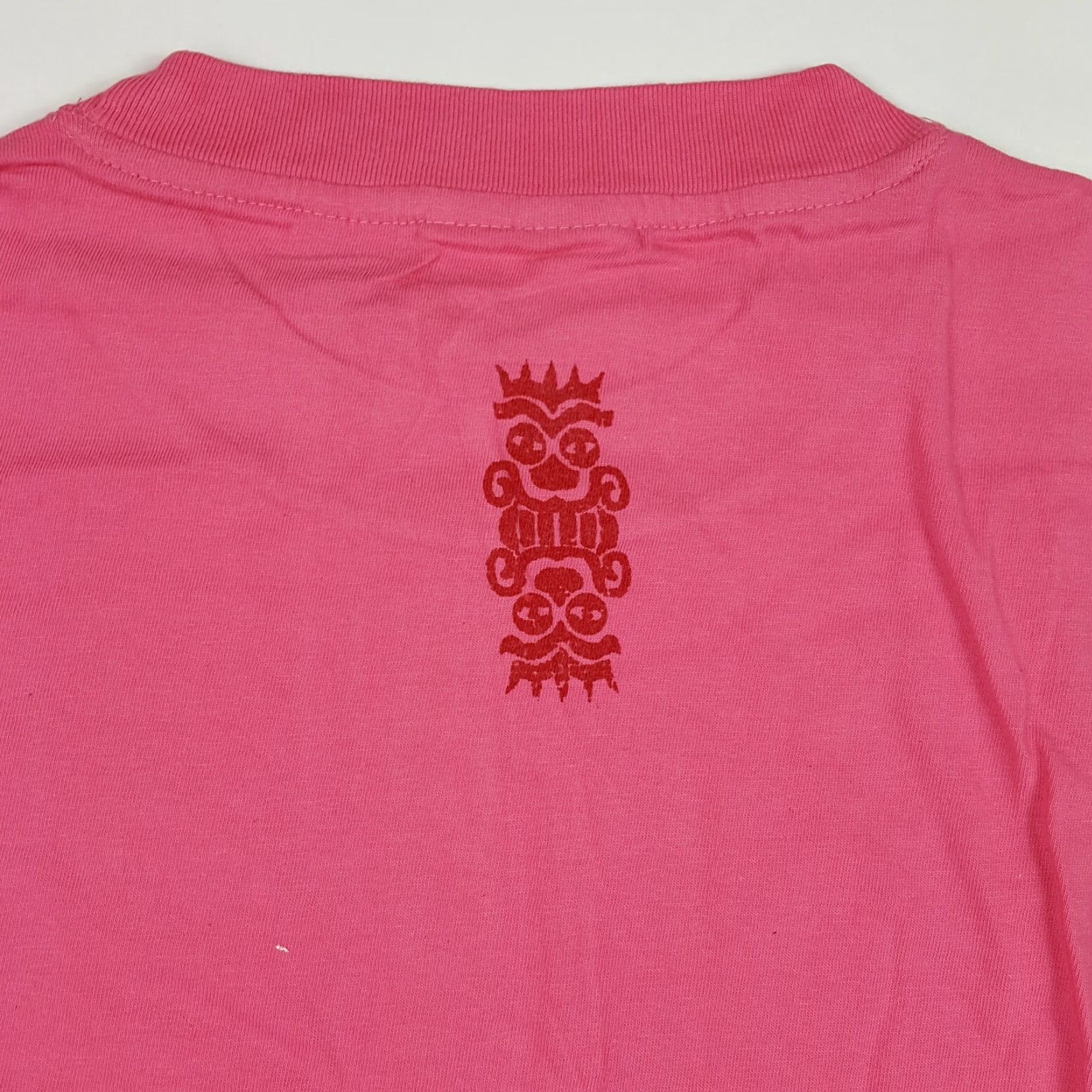Vintage VINTAGE 90s Pink Tribal Tie-Dye Mens XL Hawaiian Aztec Sports T Shirt Beach Nike Size US XL / EU 56 / 4 - 5 Thumbnail