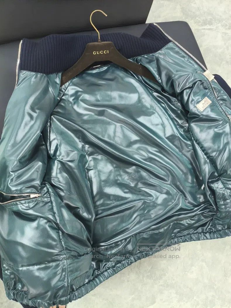 Hermes Hermes Men's Down Jacket, 100% Cashmere Shell Size US M / EU 48-50 / 2 - 5 Thumbnail