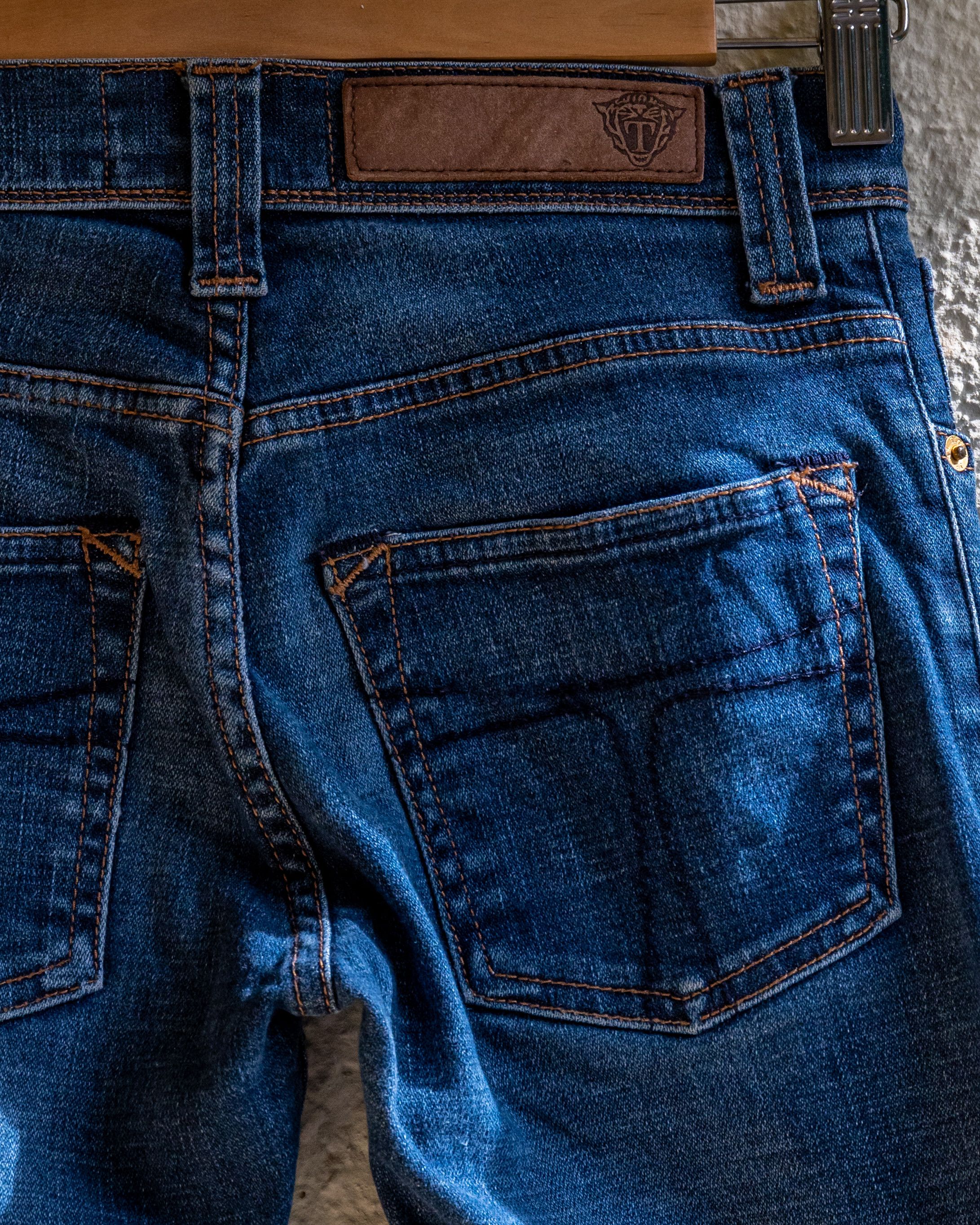 Tiger of Sweden Tiger of Sweden Skogsberg Jeans – Dark Blue Denim Nordic Y2K Size 26" / US 2 / IT 38 - 6 Thumbnail