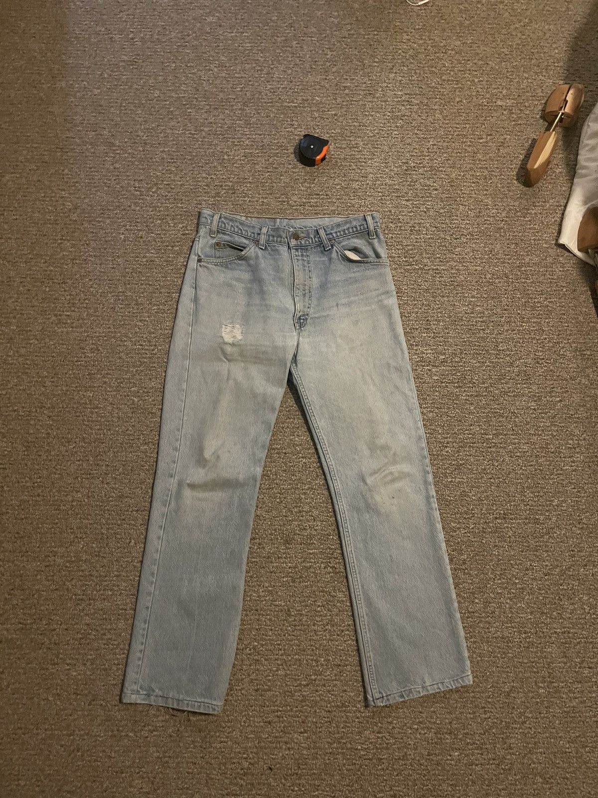 Levi's Vintage Clothing Levi’s 517 Orange Tab Light blue 36 Size US 34 / EU 50 - 1 Thumbnail