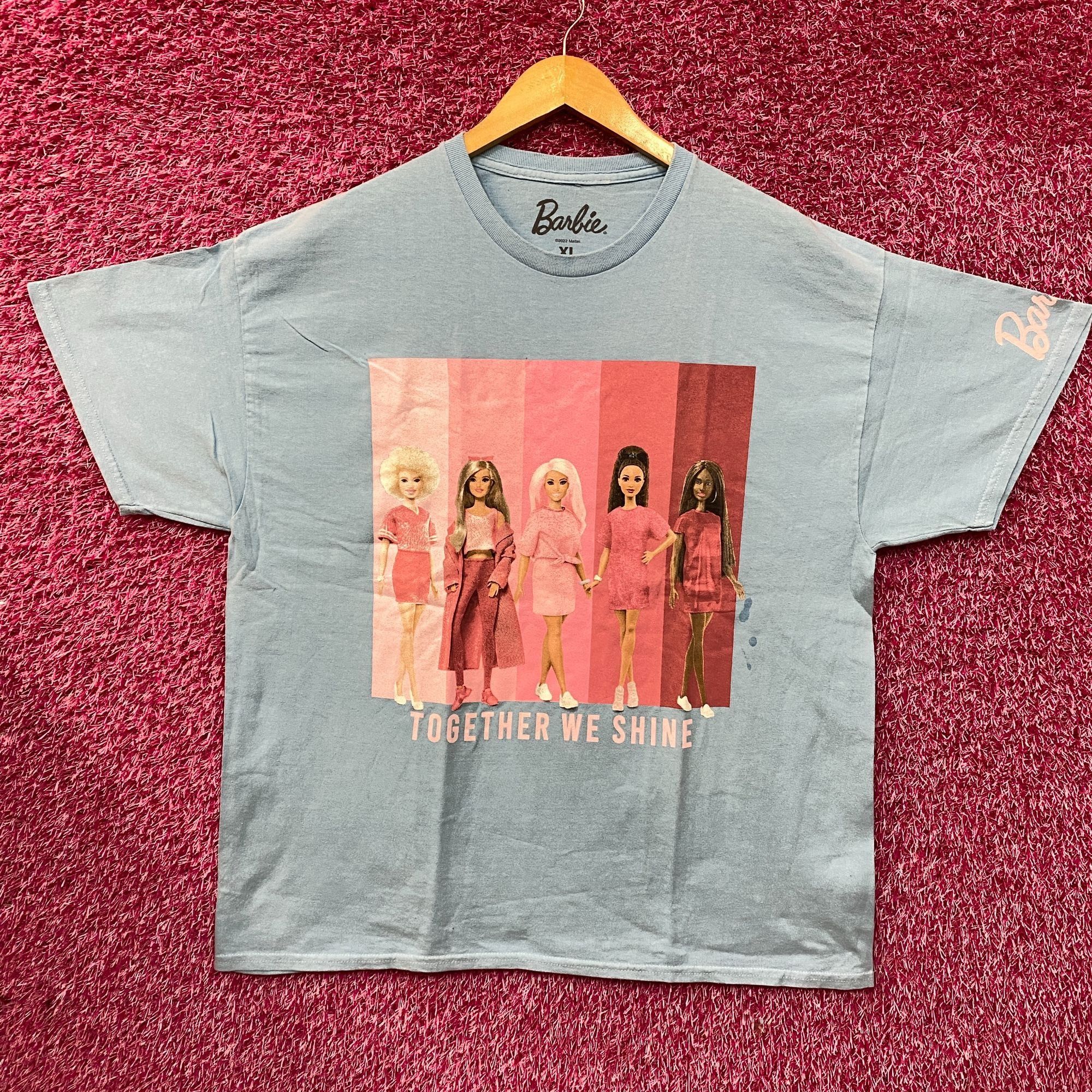 Other Barbie Together We Shine Blue T-Shirt XL Size XL / US 12-14 / IT 48-50 - 1 Thumbnail