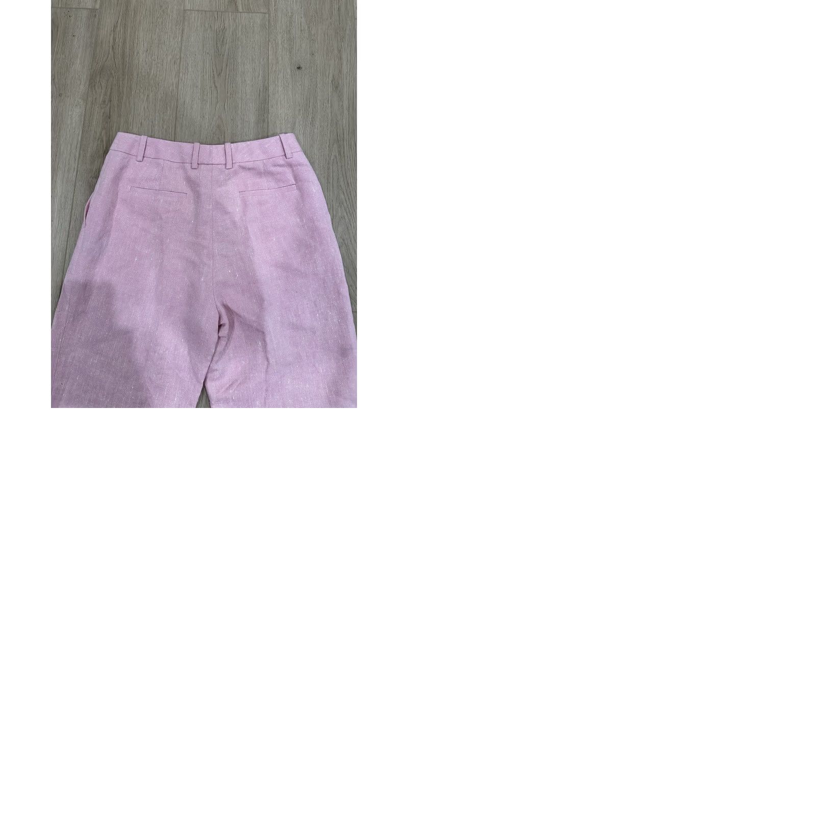 Pinko Lafayette 148 New York Women Pink Gates Straight-Leg Pants Size 6 Size 28" / US 6 / IT 42 - 10 Thumbnail