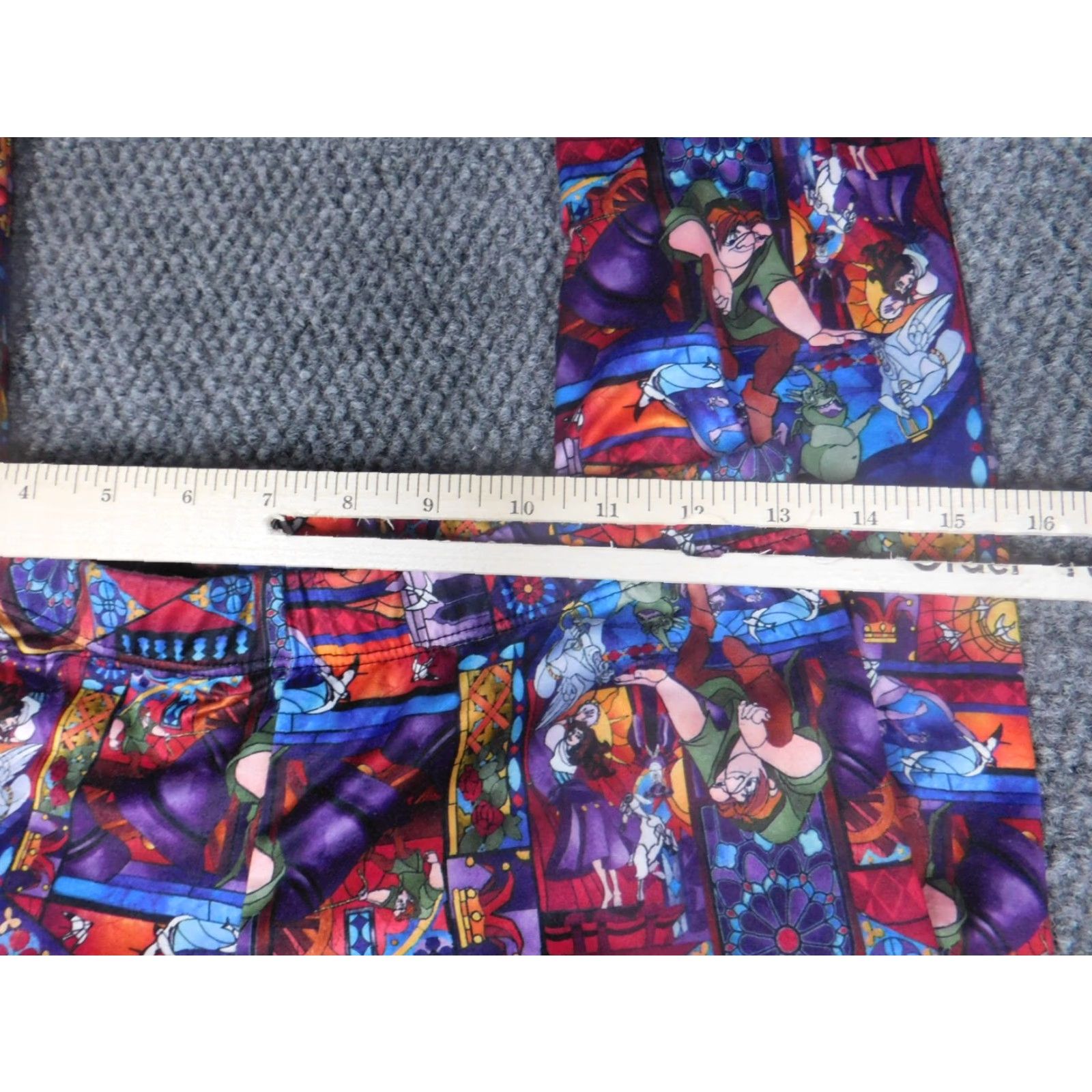 Disney Disney Womens Pajama Pants Small Purple Classic 90s Movies Regular Cotton Rayon Geometric Disney Theme Classic Cami Pajama Pants Womens Girl? Size 28" / US 6 / IT 42 - 3 Thumbnail