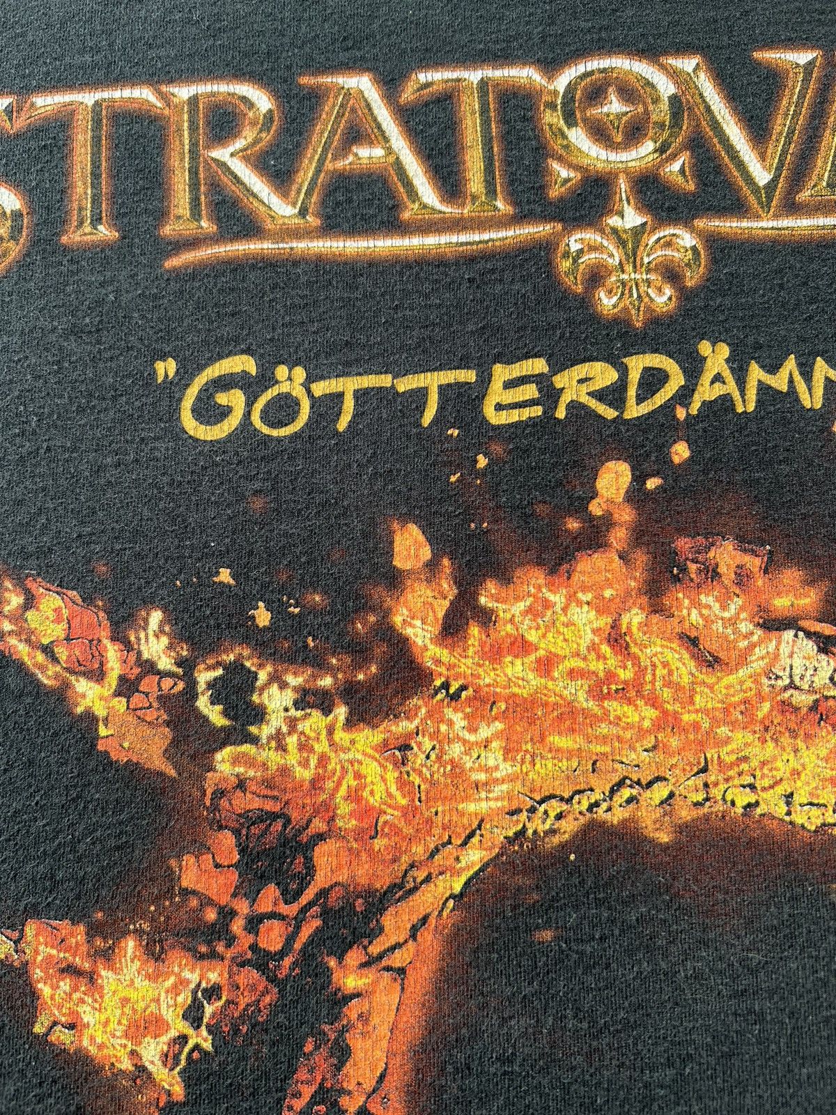 Band Tees Vintage 2005 Stratovarius Gotterdammerung Monster Metal Size US XL / EU 56 / 4 - 6 Thumbnail