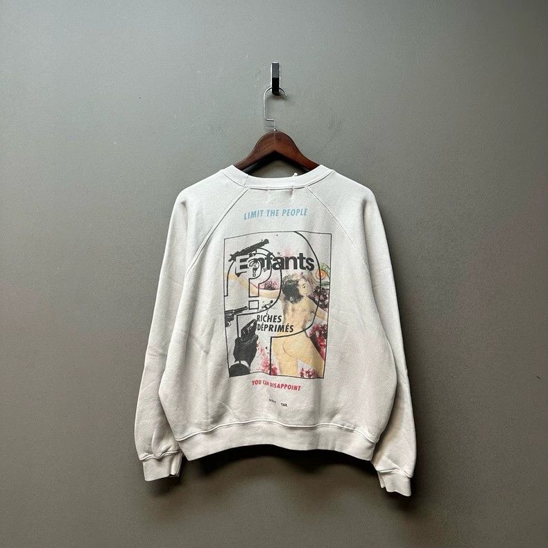 Enfants Riches Deprimes Enfants Riches Deprimes FW24 Graffiti Illustration Sweatshi Size US XXL / EU 58 / 5 - 2 Thumbnail