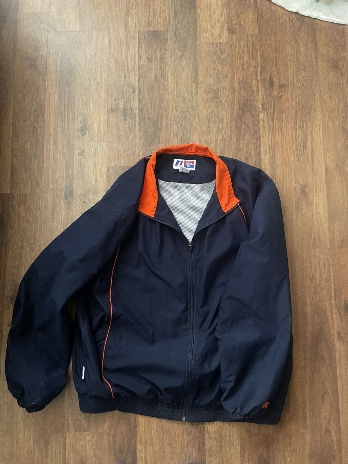 Russell Athletic × Vintage 90s Russell Athletics Windbreaker Size US XL / EU 56 / 4 - 1 Thumbnail
