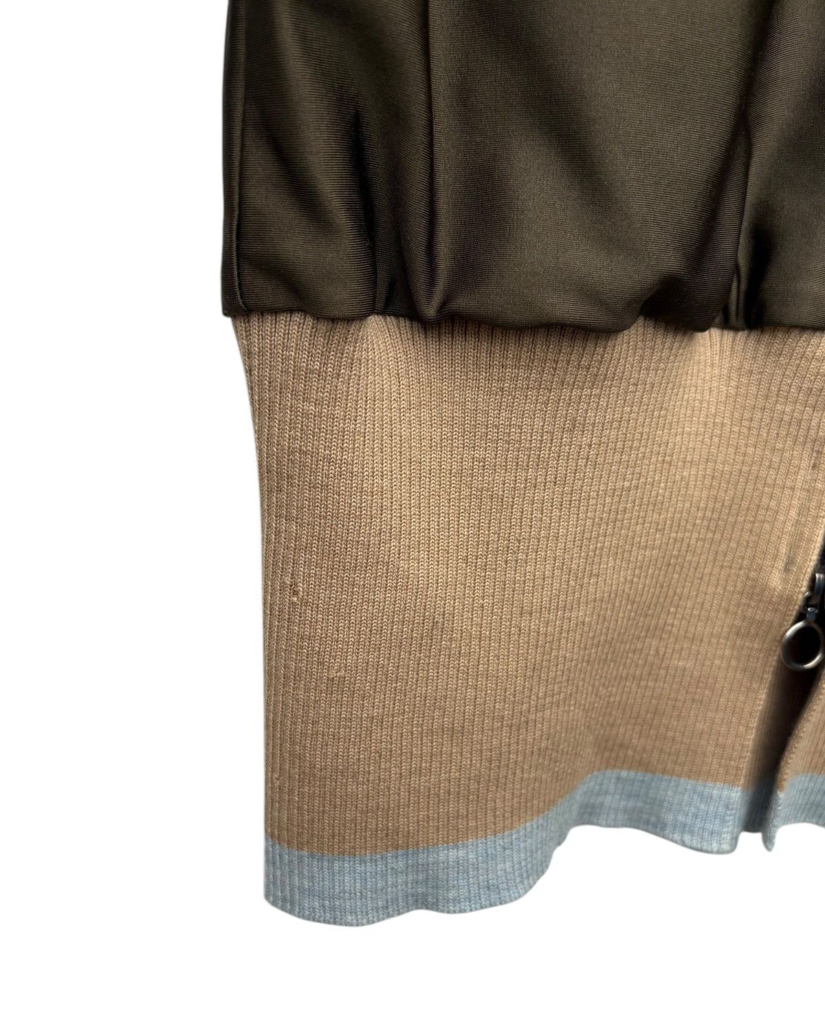 Yohji Yamamoto Yohji Yamamoto Femme Jersey Bomber Sweater Size M / US 6-8 / IT 42-44 - 5 Thumbnail