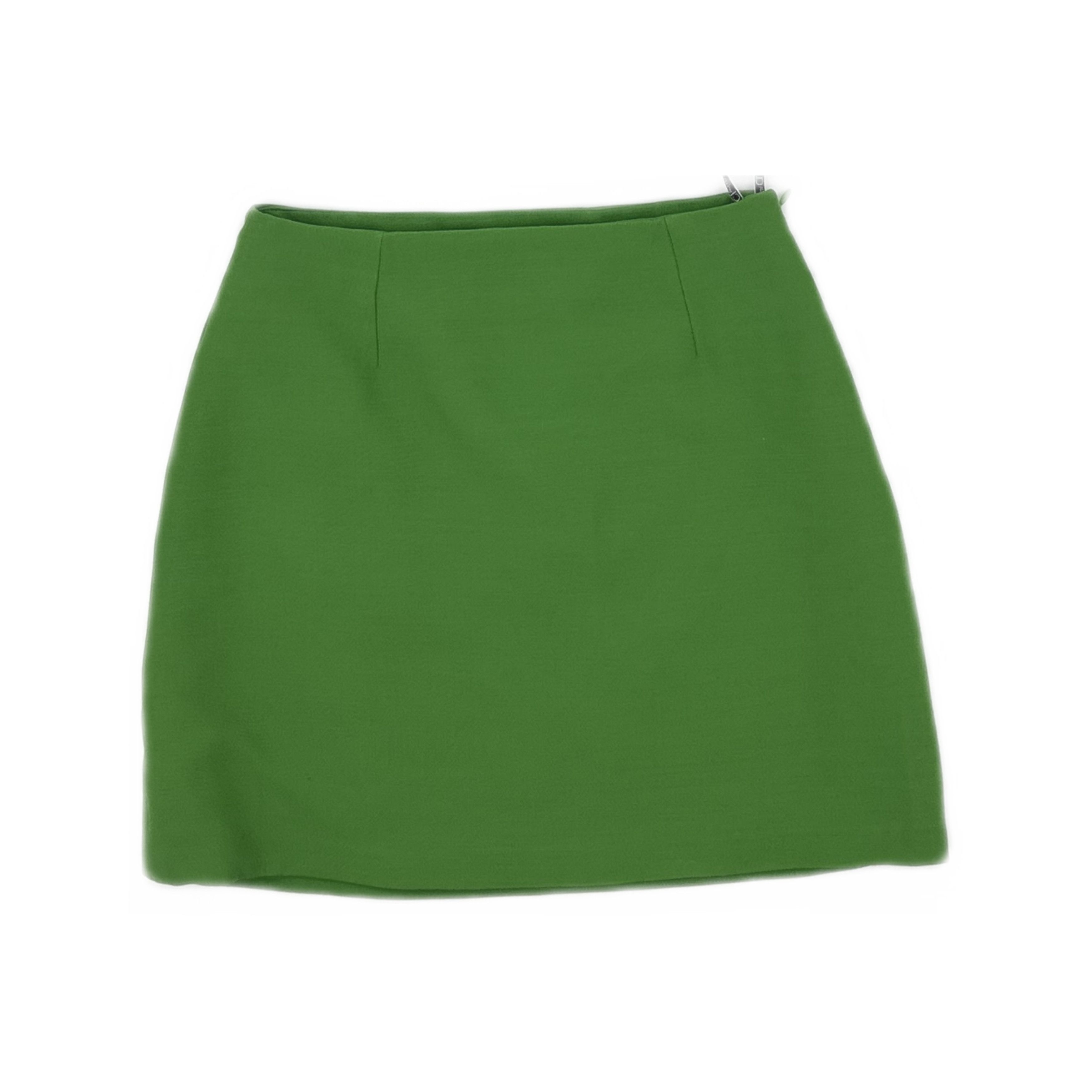 Dior Christian Dior Green Mini Skirt Size 36 Size 26" / US 2 / IT 38 - 1 Thumbnail