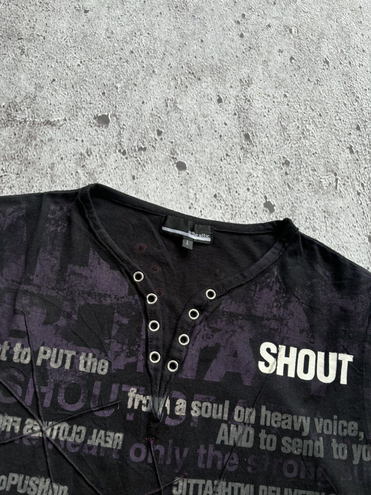 In The Attic Y2k In the attic Ifsix Lgb punk Style Tshirt Size US L / EU 52-54 / 3 - 9 Thumbnail