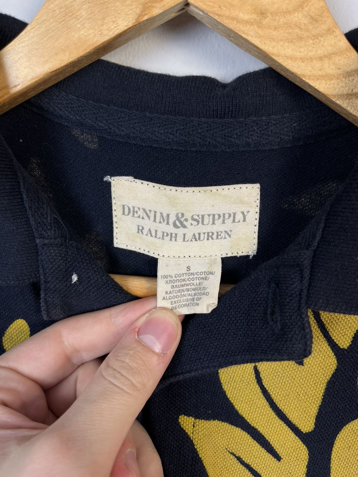 Denim & Supply Ralph Lauren × Ralph Lauren Denim And Supply Ralph Lauren Floral Cotton Polo Size US S / EU 44-46 / 1 - 7 Thumbnail
