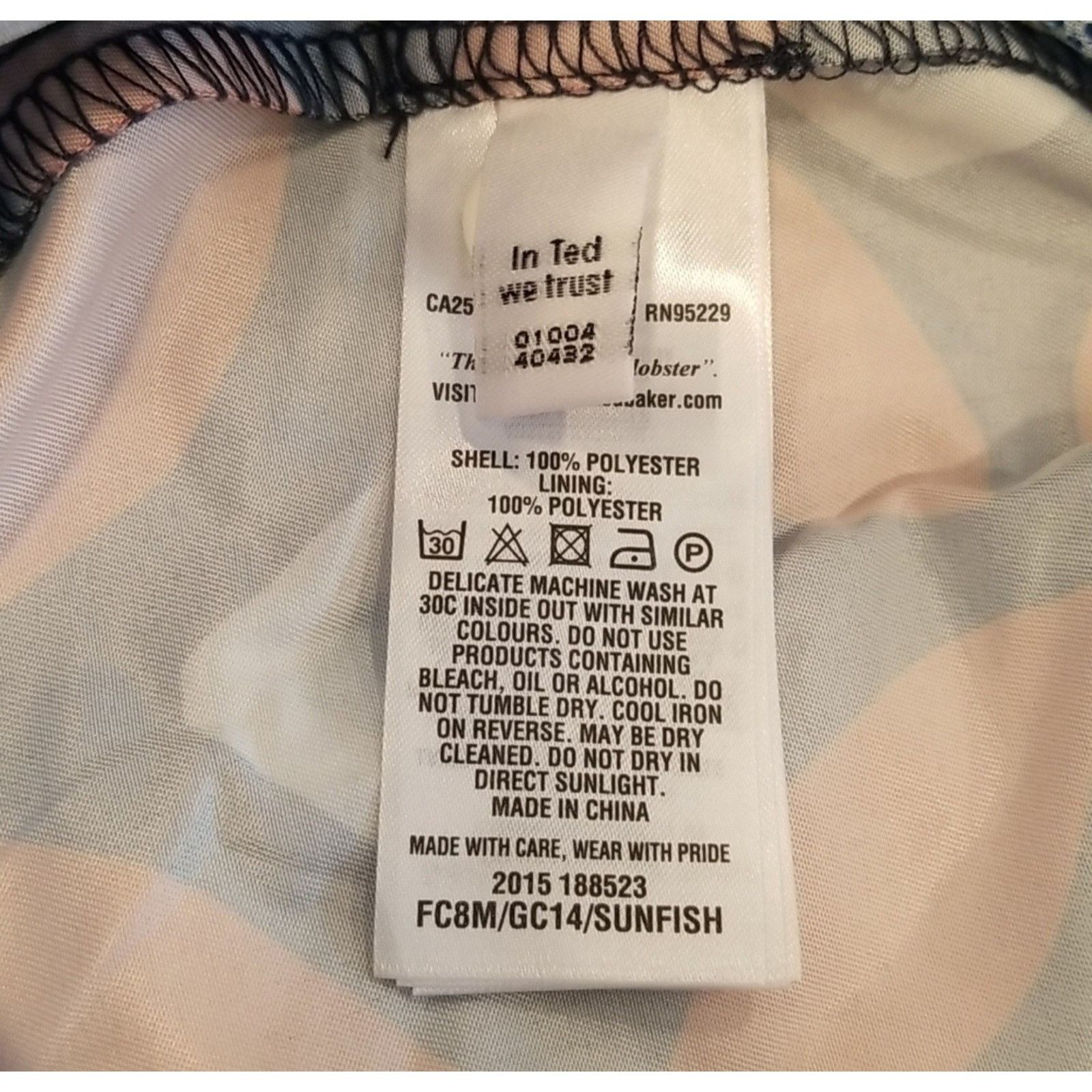 Ted Baker Ted Baker London Lined Print Swim Geometric Trunks 4 W 32 Size US 32 / EU 48 - 7 Thumbnail