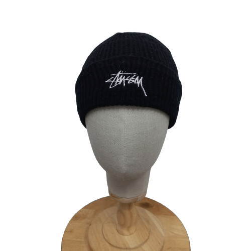 Stussy 💥 Stussy japan signture logo made in usa short beanie hat Size ONE SIZE - 1 Thumbnail