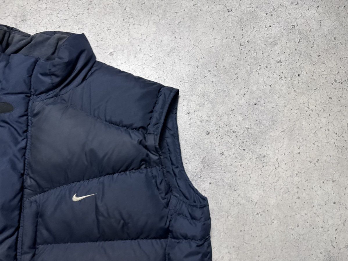 Nike Nike Vintage Down Puffer Vest Swoosh Drill Y2K Size US XL / EU 56 / 4 - 3 Thumbnail