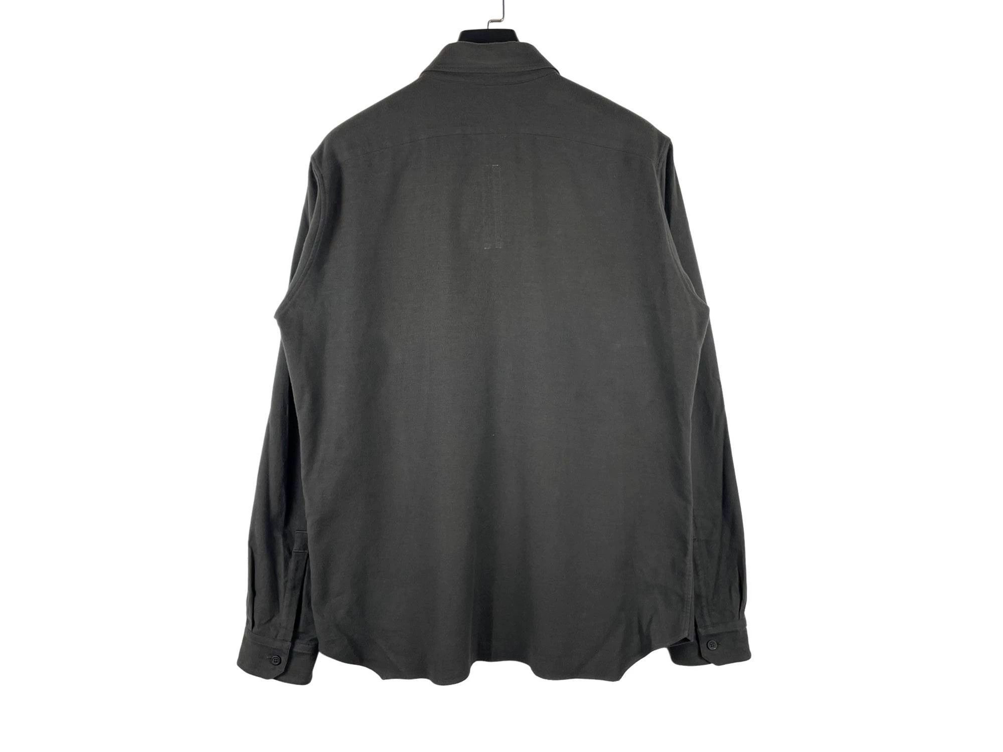 Rick Owens Rick Owens FW24 LS Cotton Shirt Size 48 Size US M / EU 48-50 / 2 - 2 Thumbnail