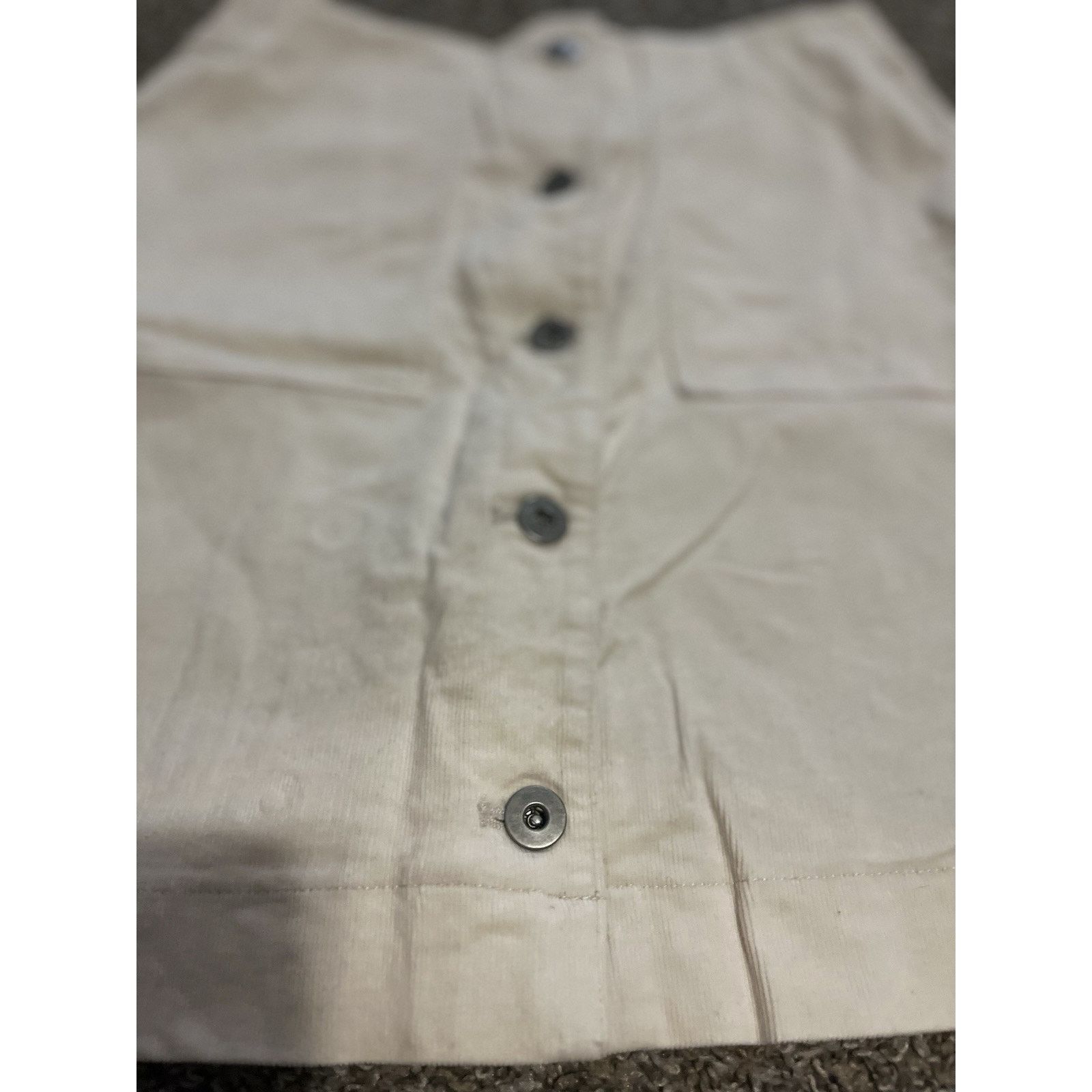 Other Cream Mini corduroy Skirt: 0 Size 25" / US 0 / IT 36 - 2 Thumbnail