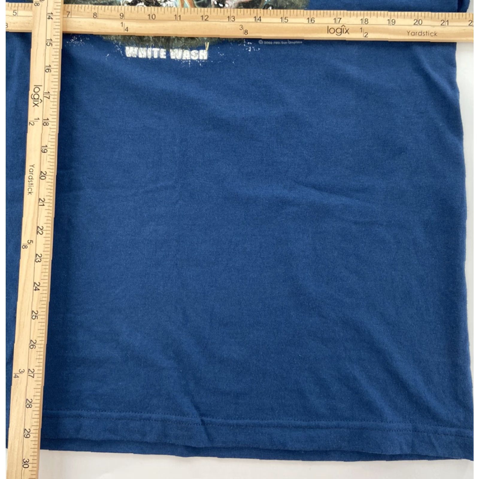 Vintage VINTAGE AllStyle Graphic T-Shirt Men's Large Blue Short Sleeve 2000s Y2K Hip Hop Size L / US 10 / IT 46 - 6 Thumbnail