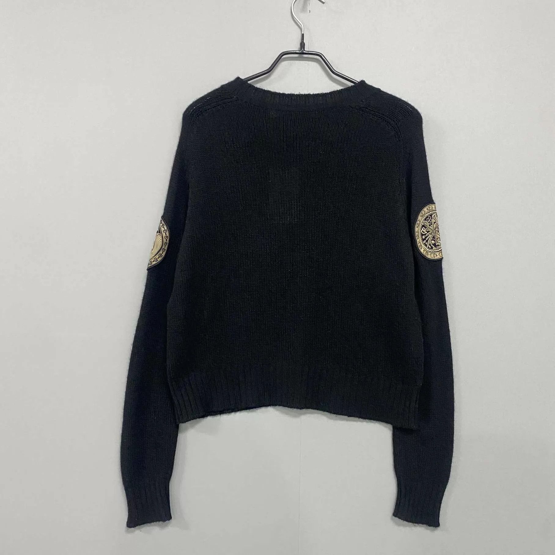 Dior Dior Cashmere Logo Black Knit Sweater Women's 36 Size XS / US 0-2 / IT 36-38 - 1 Thumbnail