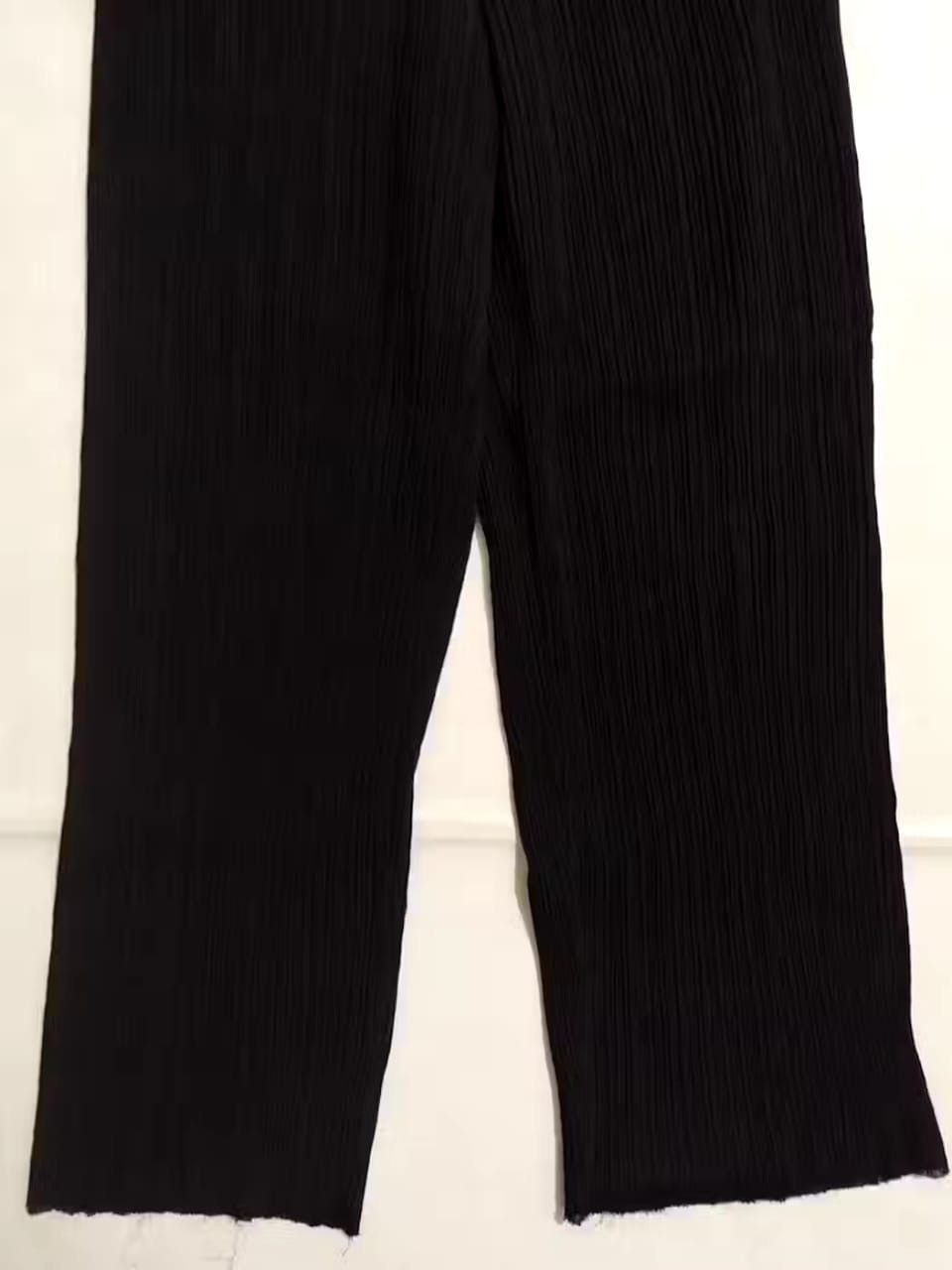 Issey Miyake Issey Miyake Pleats Please Pants Stretch Hairy Hem Size 29" - 7 Thumbnail