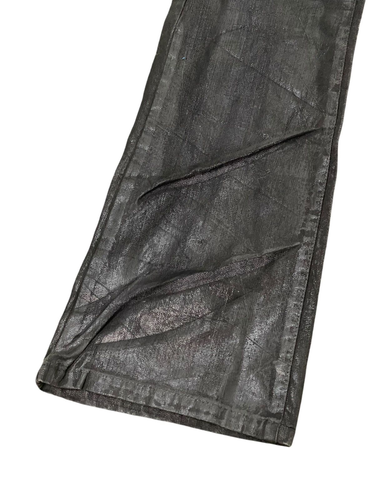 Japanese Brand Flare Jeans Abettor Full Coating Distress Boot Cut 8🟦9 Size US 30 / EU 46 - 5 Thumbnail