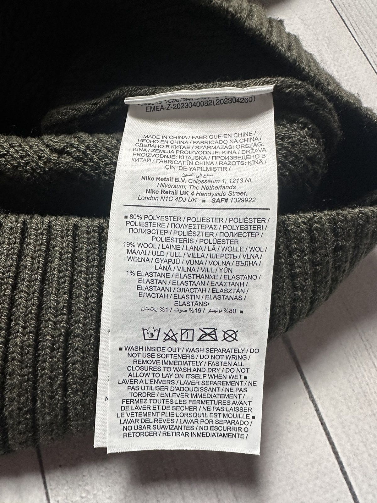 Vintage Vintage Nike turtleneck big logo swoosh size : S,M,L Size US L / EU 52-54 / 3 - 6 Thumbnail