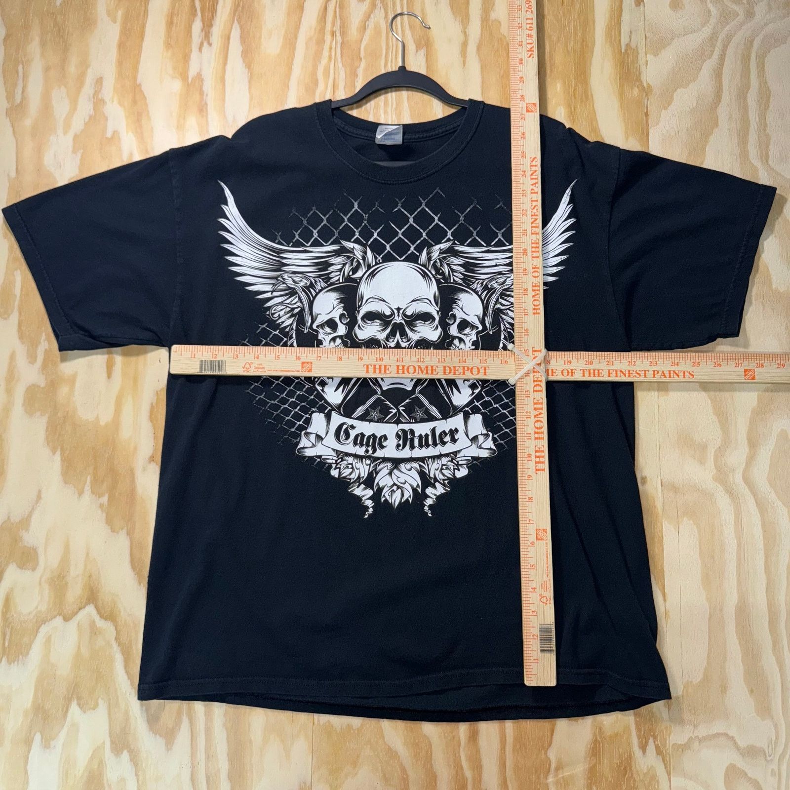 Tapout Vintage Y2K cage ruler cage fighting MMA 00s tapout t-shirt Size US XL / EU 56 / 4 - 4 Thumbnail